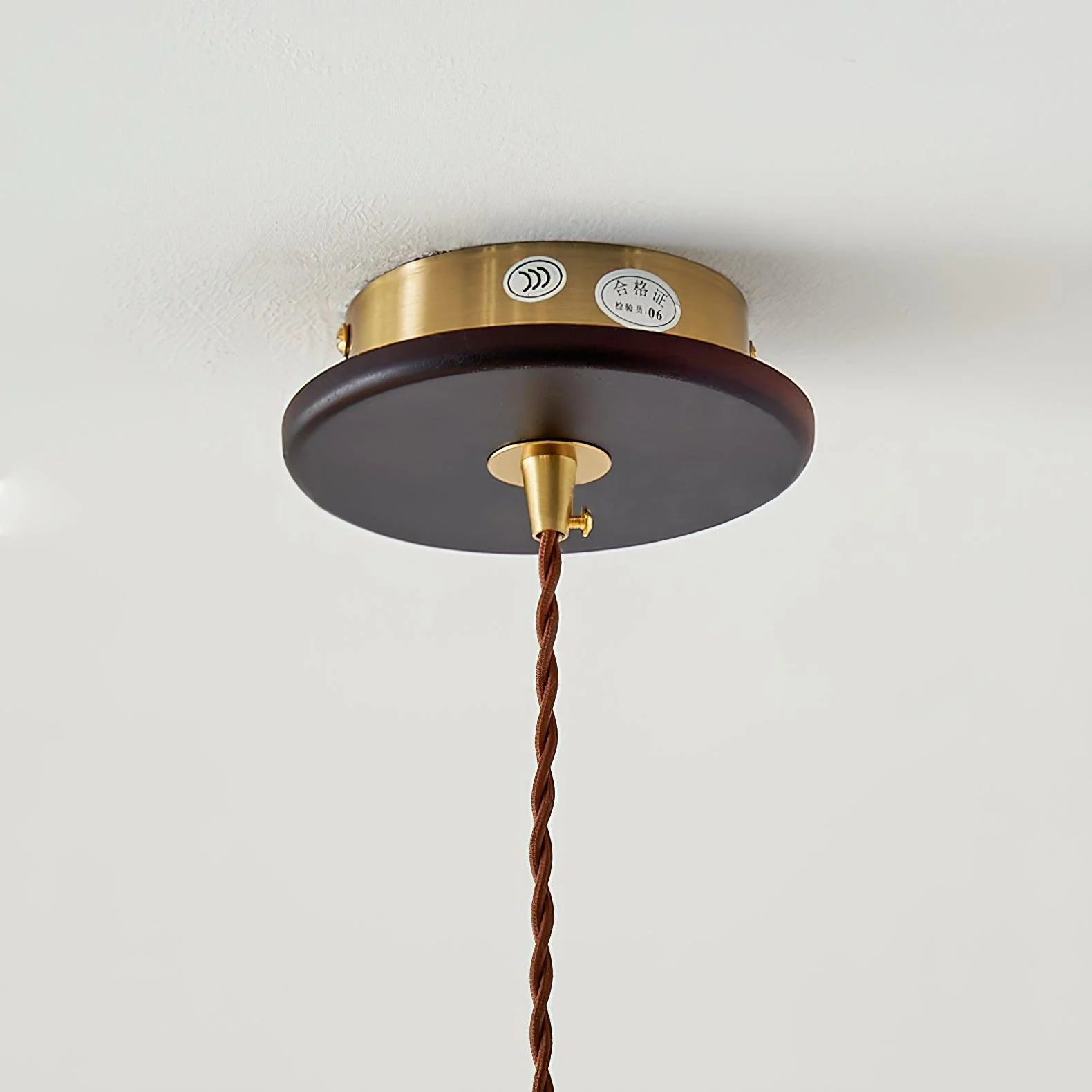 Vellara Paper & Wood Pendant Lamp - Image 35