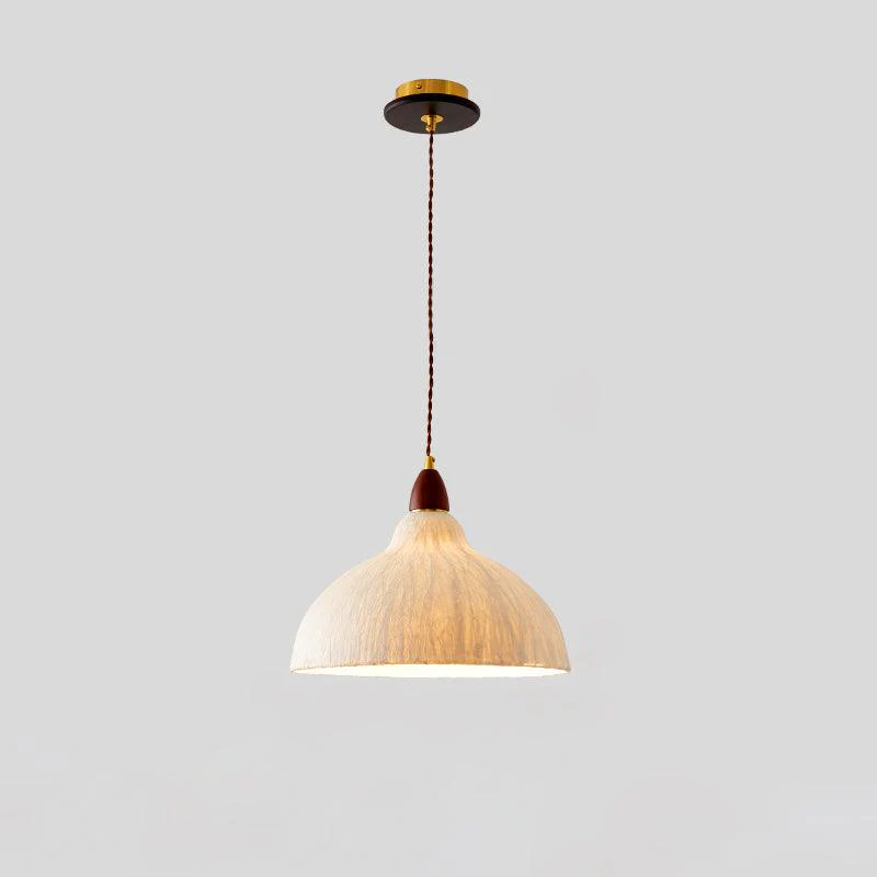 Vellara Paper & Wood Pendant Lamp - Image 41