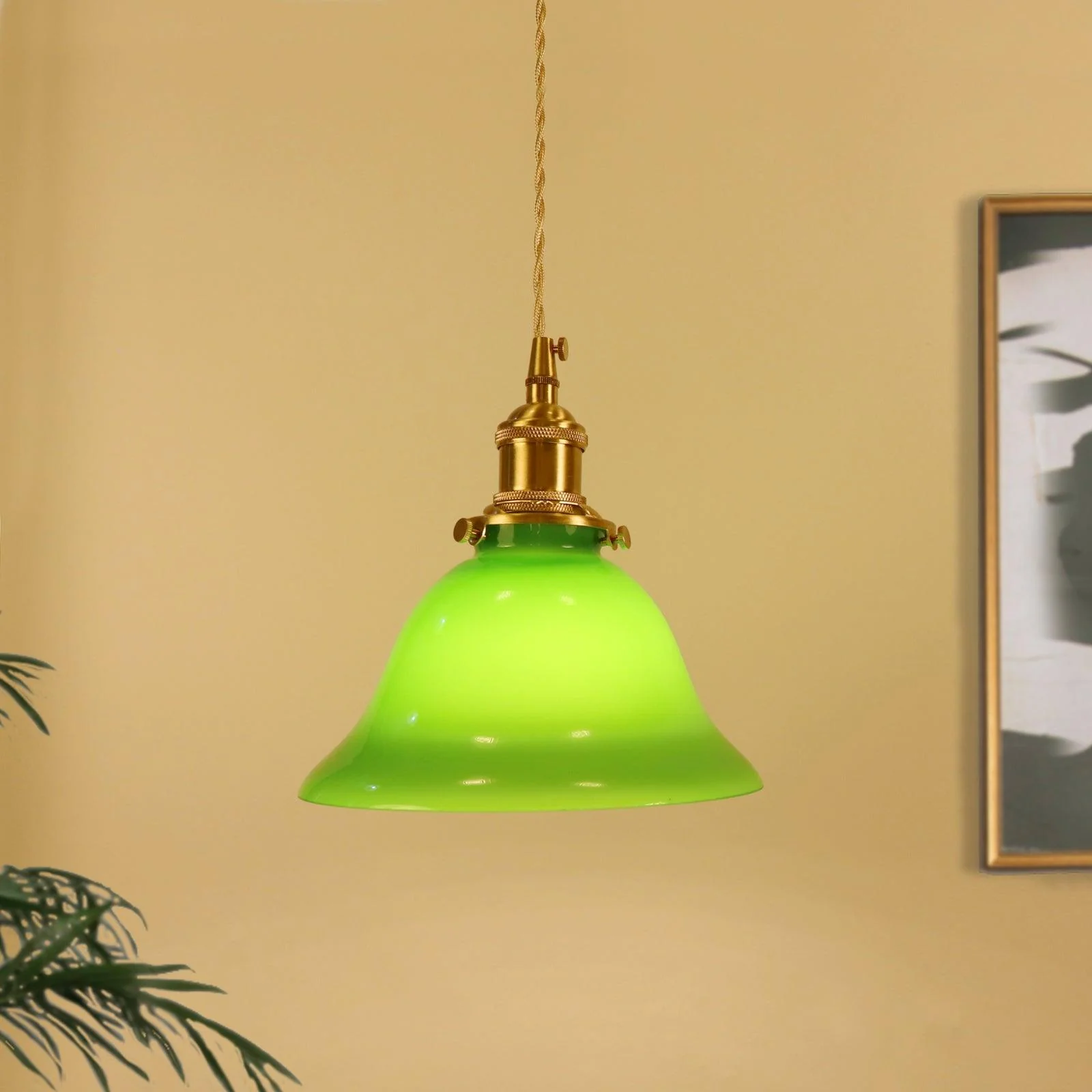 Velona Brass Retro Pendant Light - Image 16