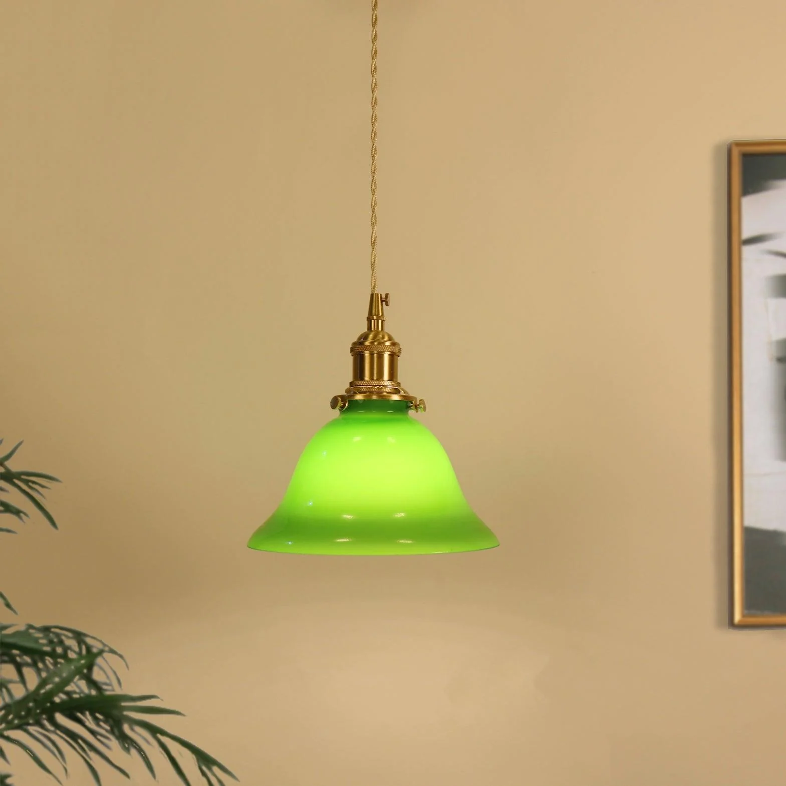 Velona Brass Retro Pendant Light - Image 21
