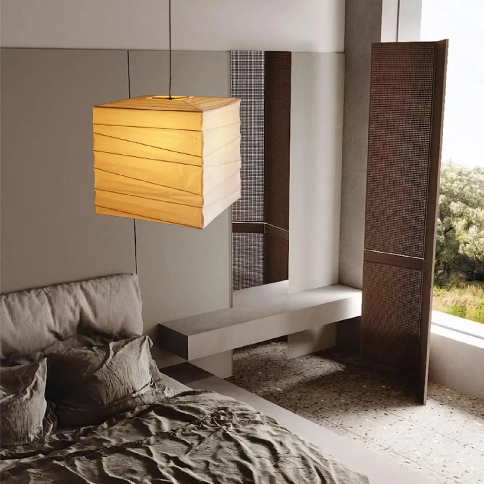 Velorian Paper Traditional Pendant Lamp - Image 4