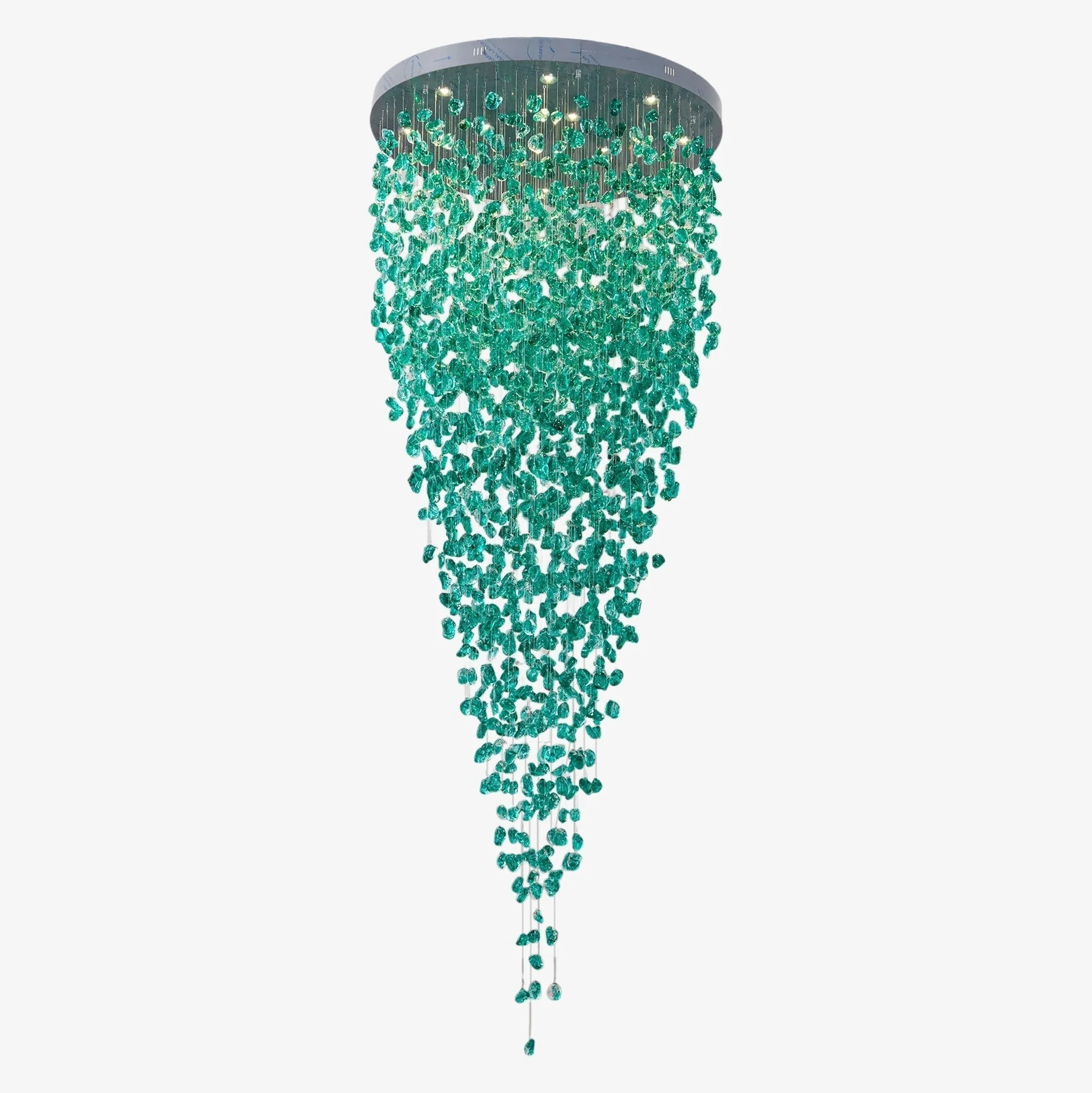 Veshaa Postmodern Luxury Stone Crystal Chandelier - Image 37