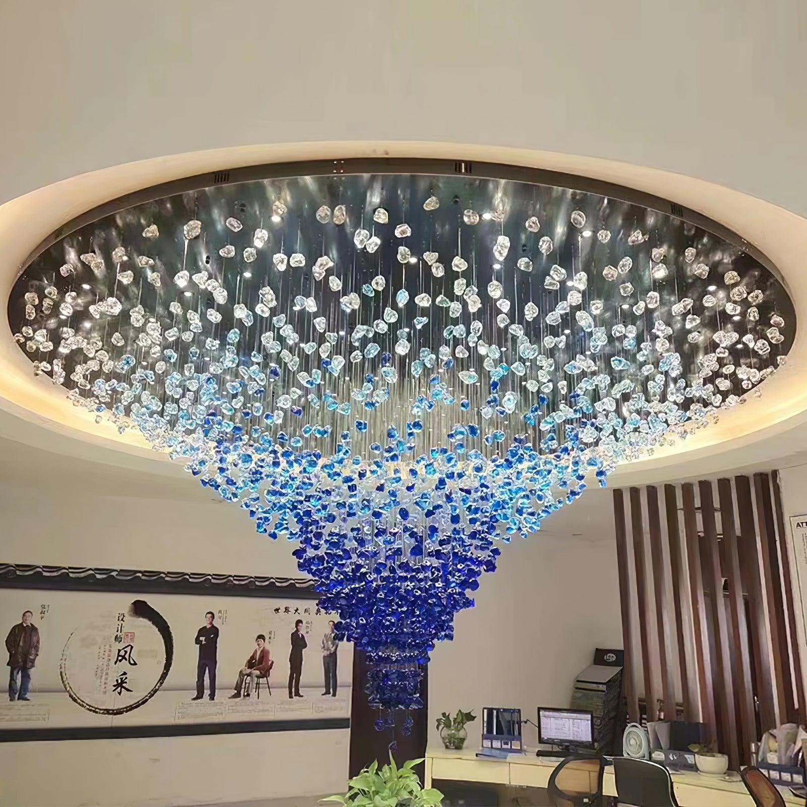 Veshaa Postmodern Luxury Stone Crystal Chandelier - Image 45