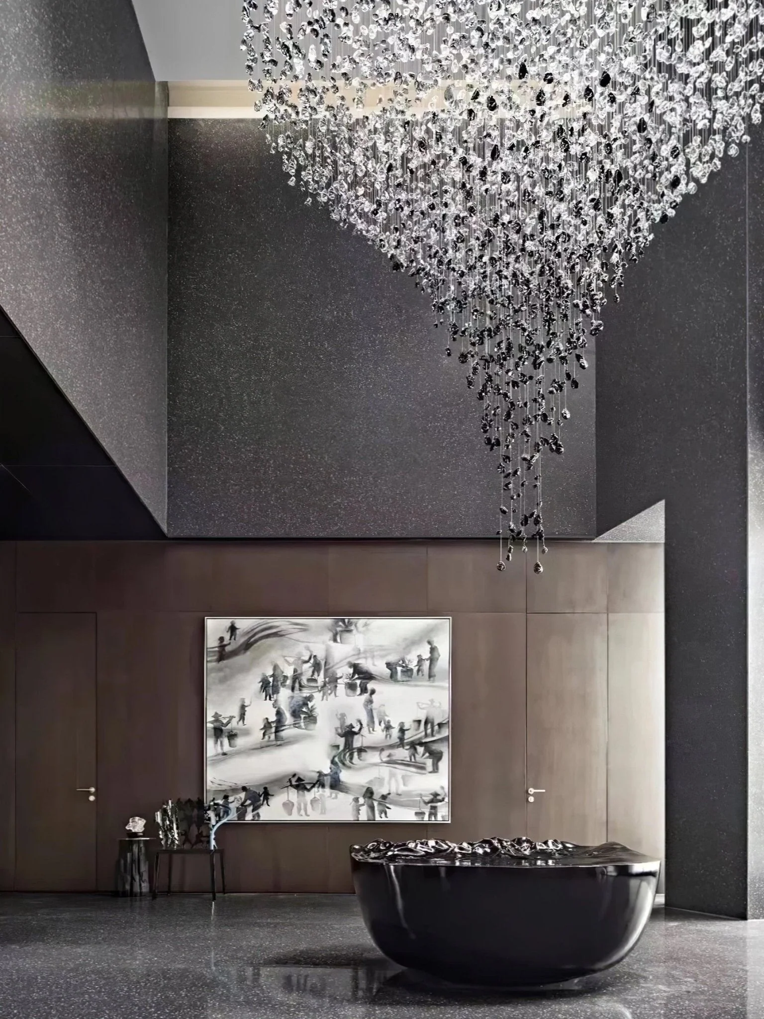 Veshaa Postmodern Luxury Stone Crystal Chandelier - Image 67