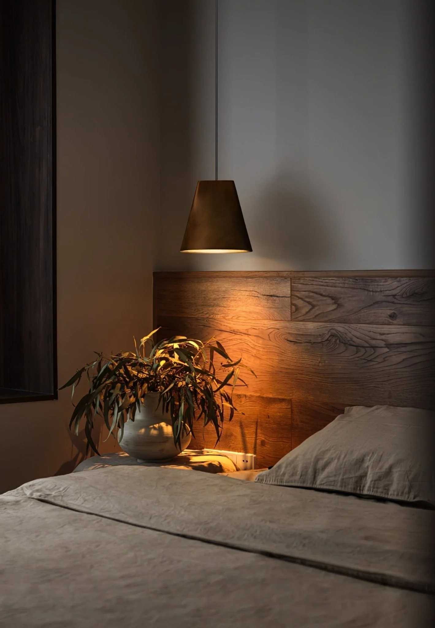 Vetra Rustic Wood Pendant Light - Image 33