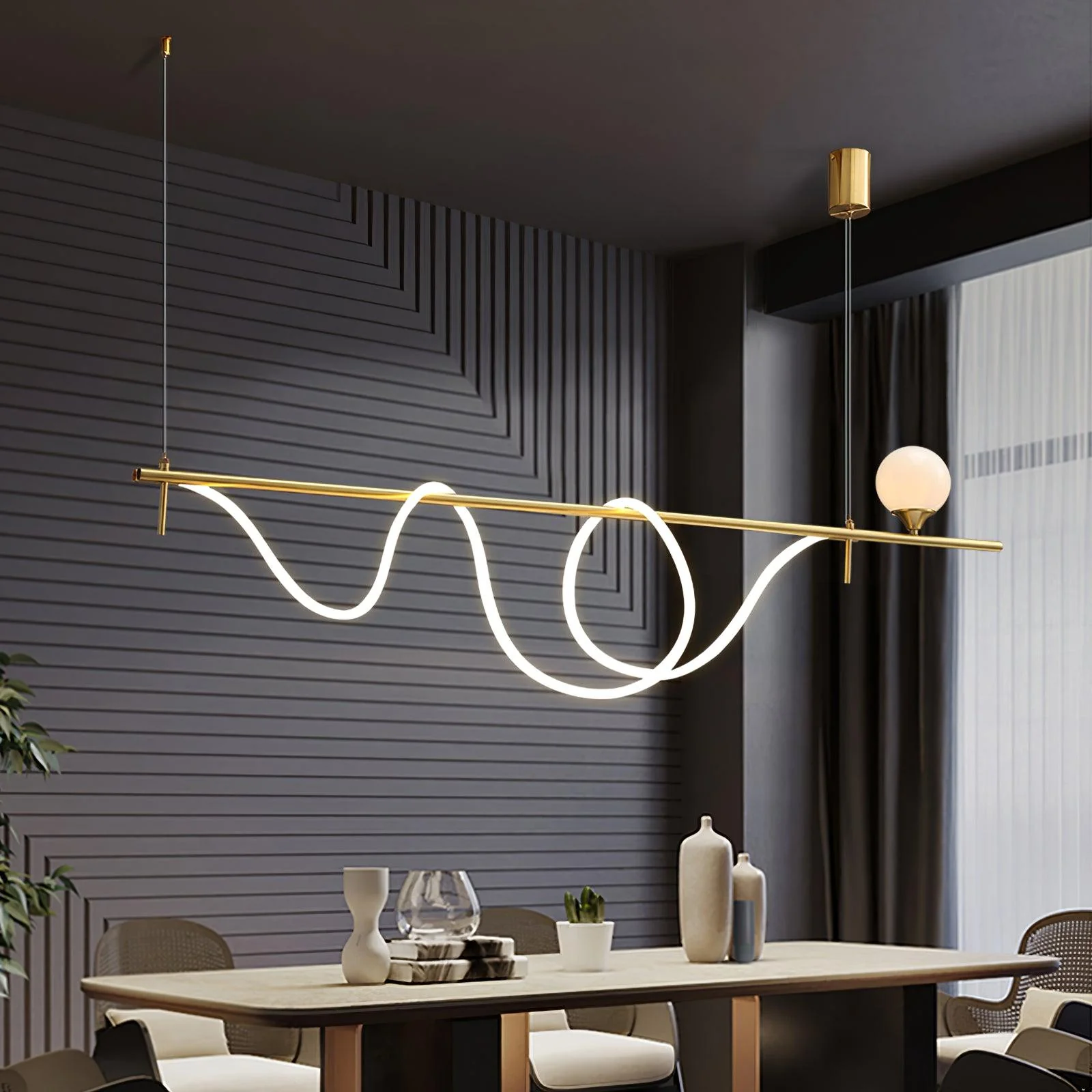 Veyra Luxe Silica Pendant Light - Image 12