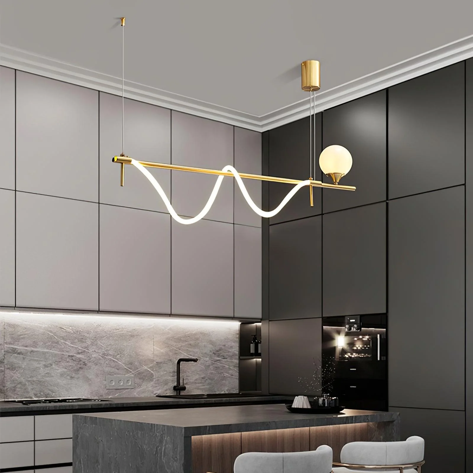 Veyra Luxe Silica Pendant Light - Image 4