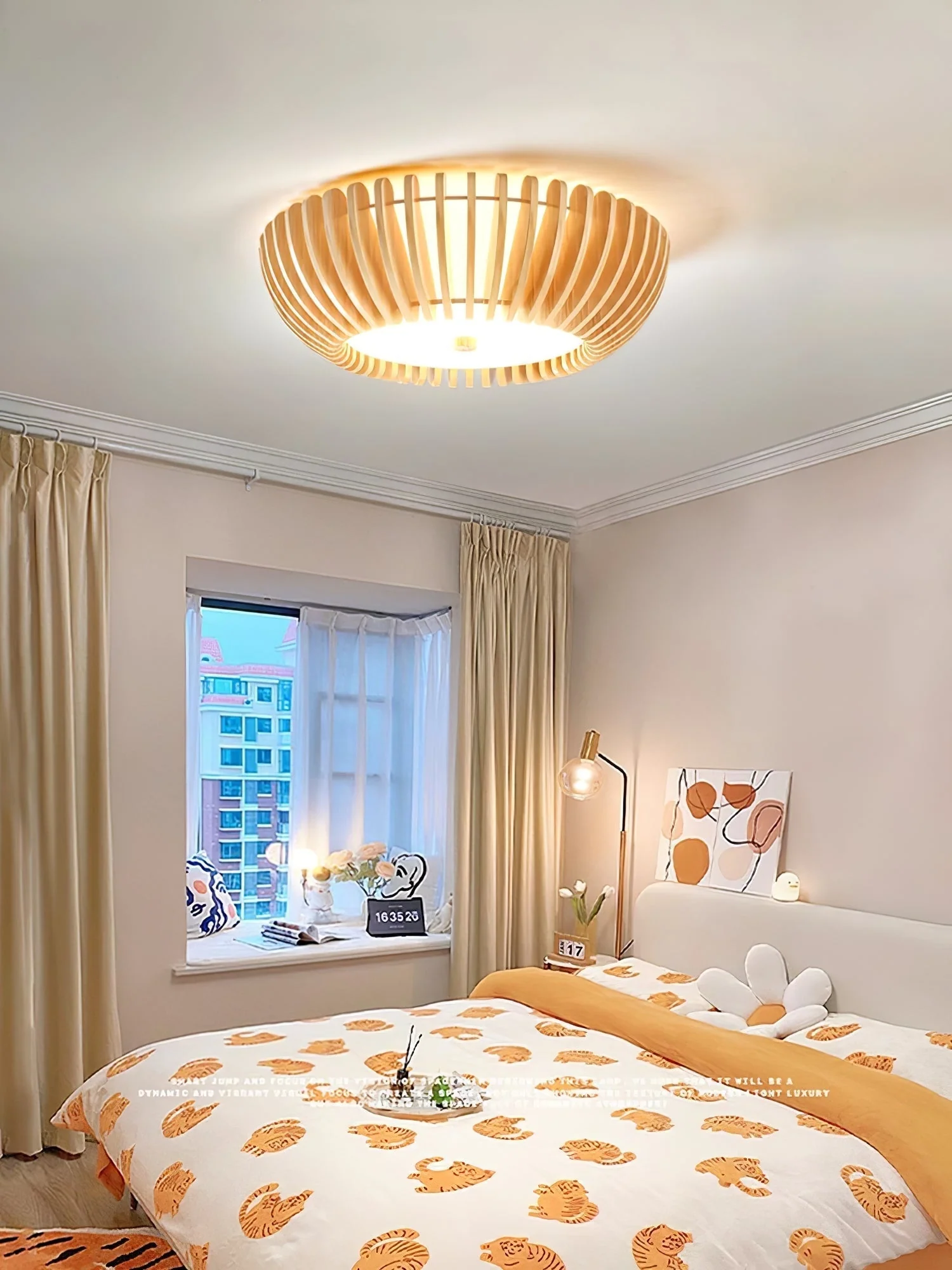 Vezorus Premium Elegance Wood Ceiling Lamp - Image 10