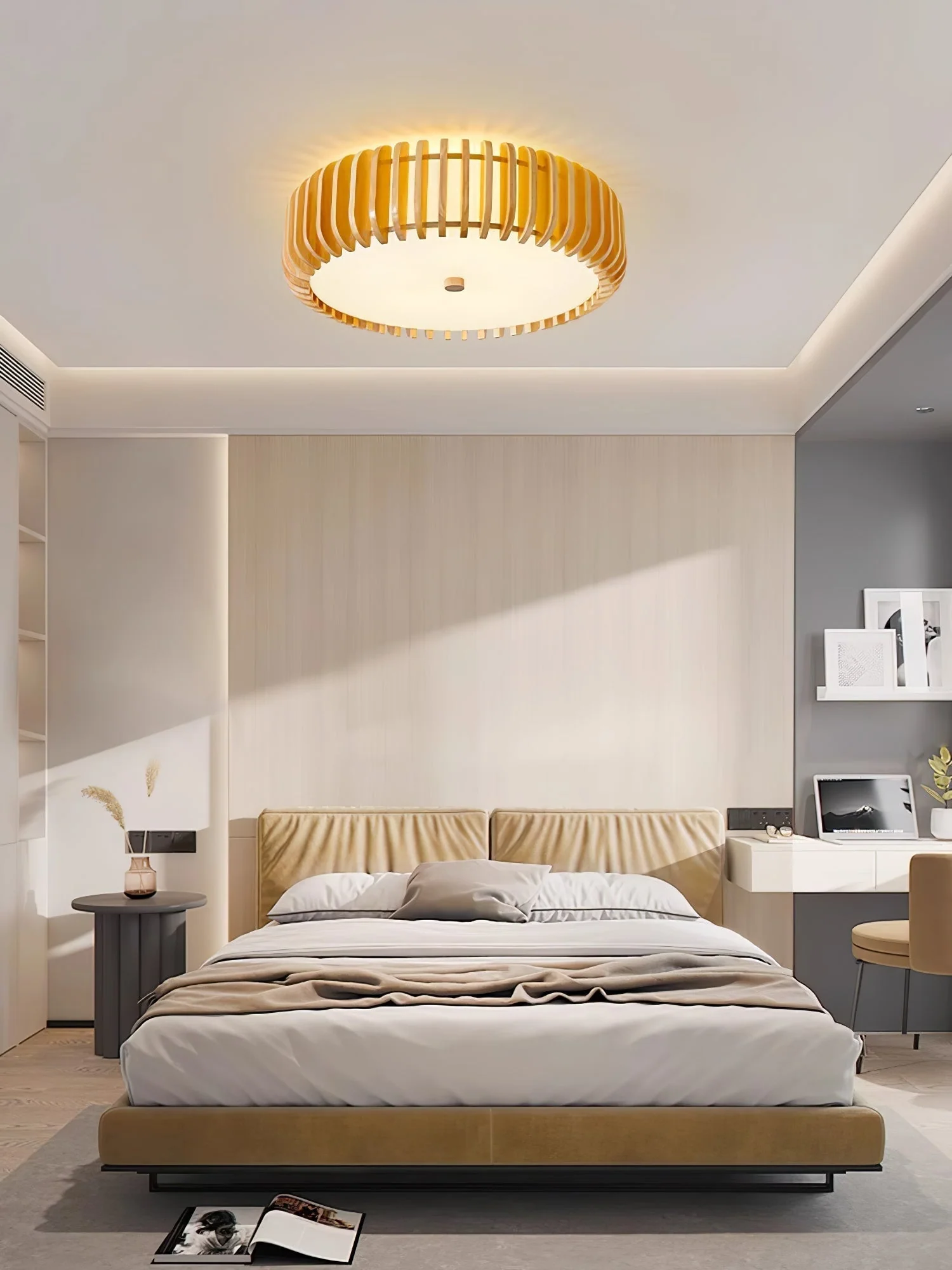 Vezorus Premium Elegance Wood Ceiling Lamp - Image 13
