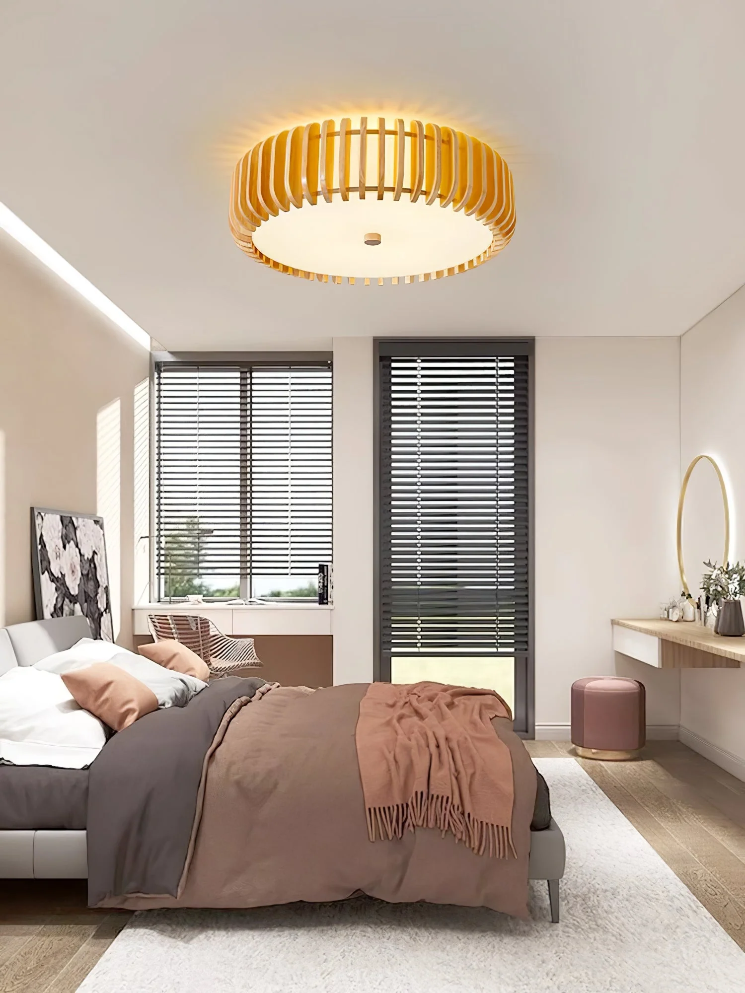 Vezorus Premium Elegance Wood Ceiling Lamp - Image 15