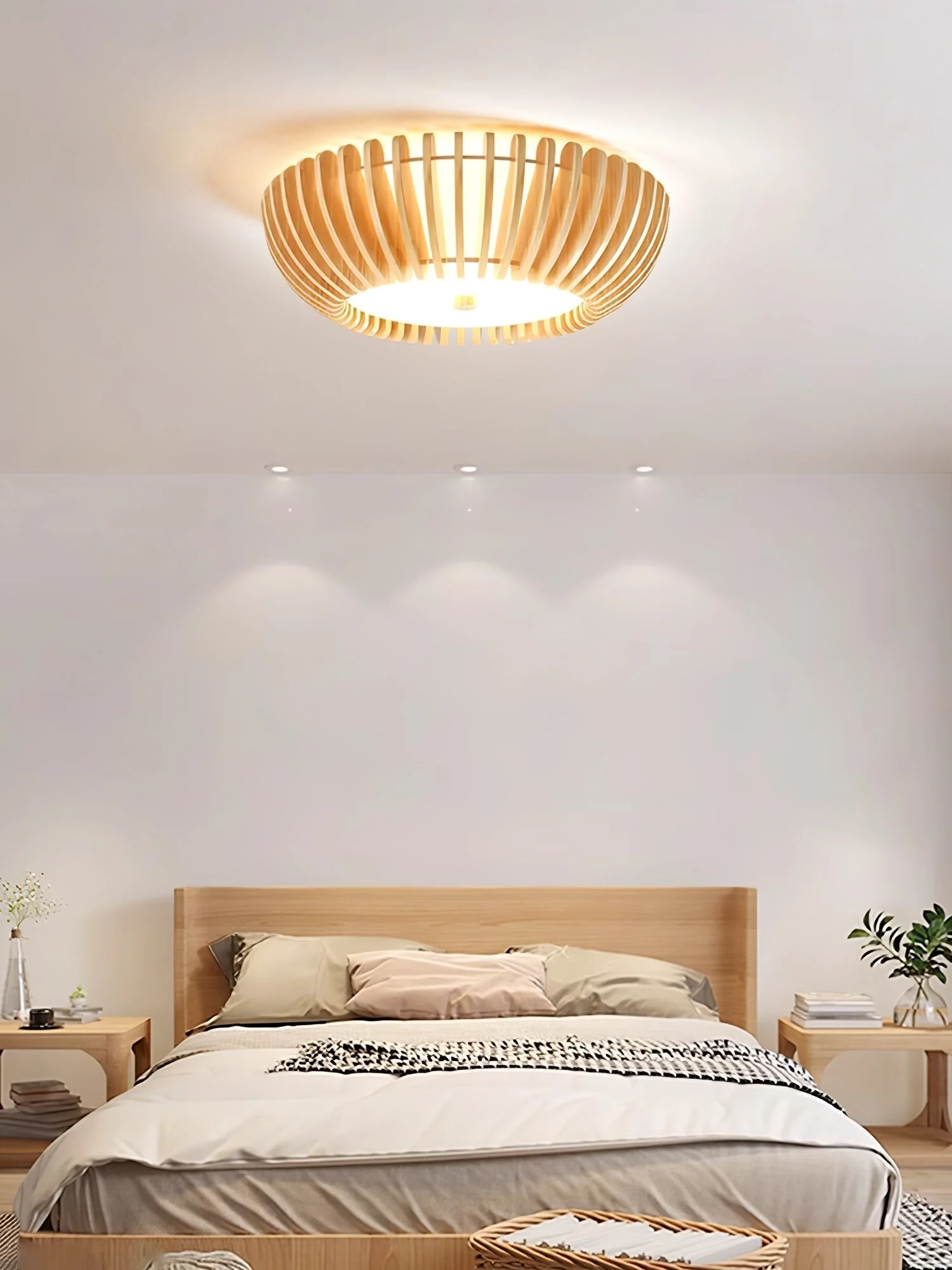 Vezorus Premium Elegance Wood Ceiling Lamp - Image 9