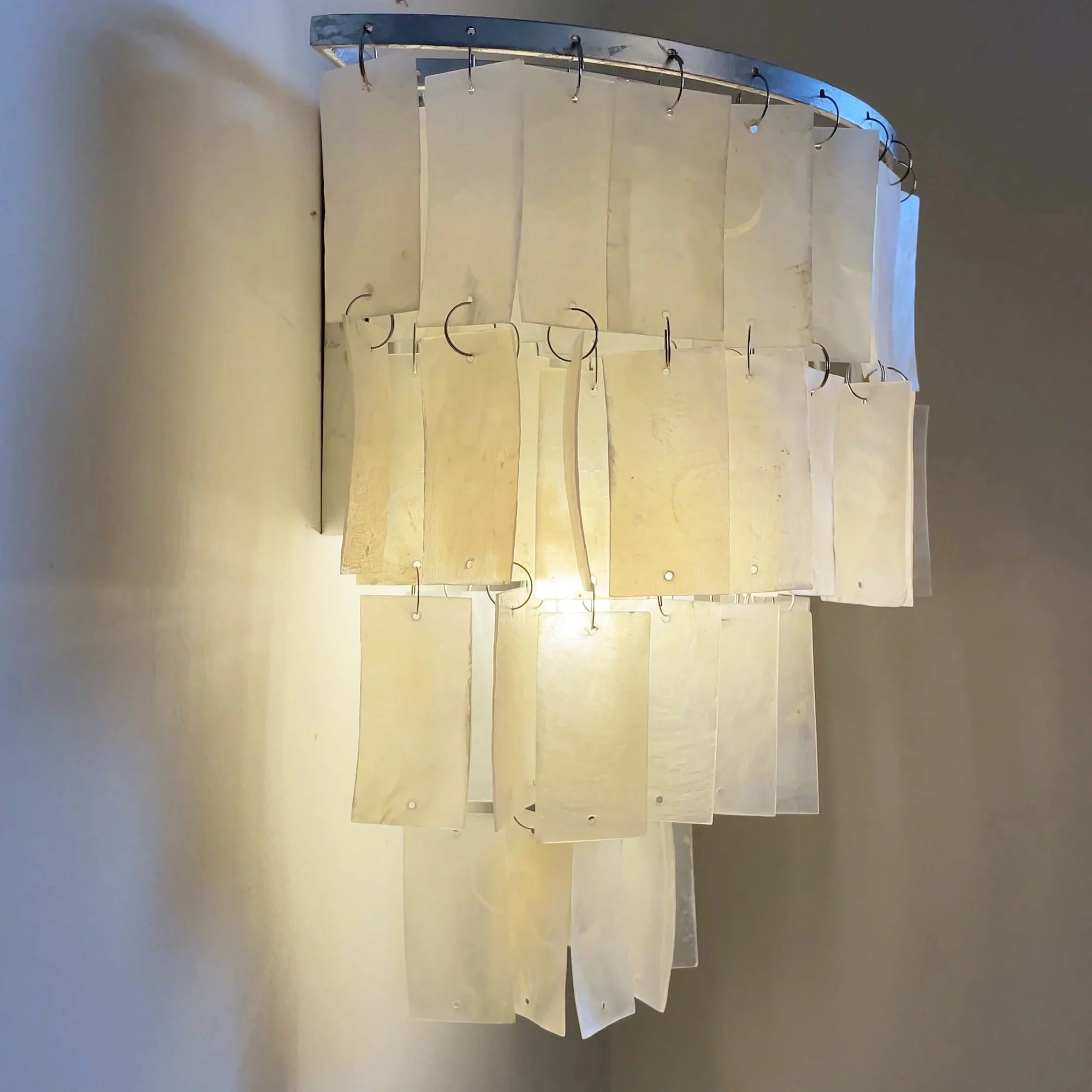 Vidoros Postmodern Luxury Shell Tiered Wall Lamp - Image 10