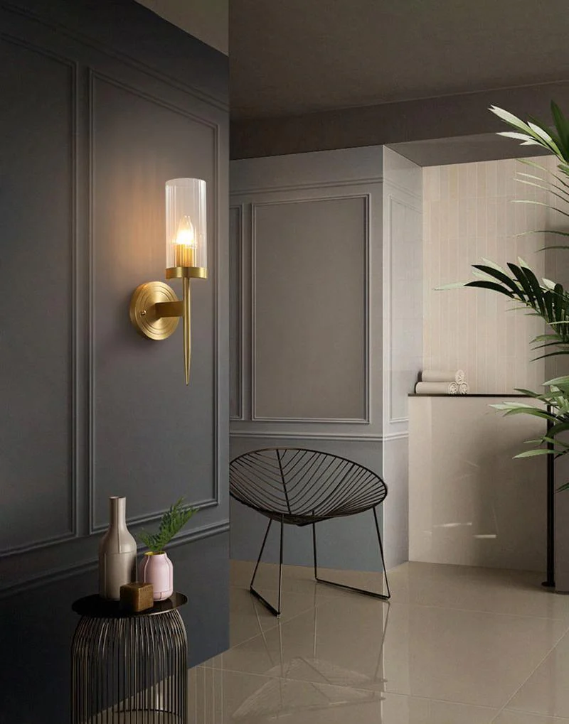 Vilaeisra Elegance Vintage Glass Wall Light - Image 5
