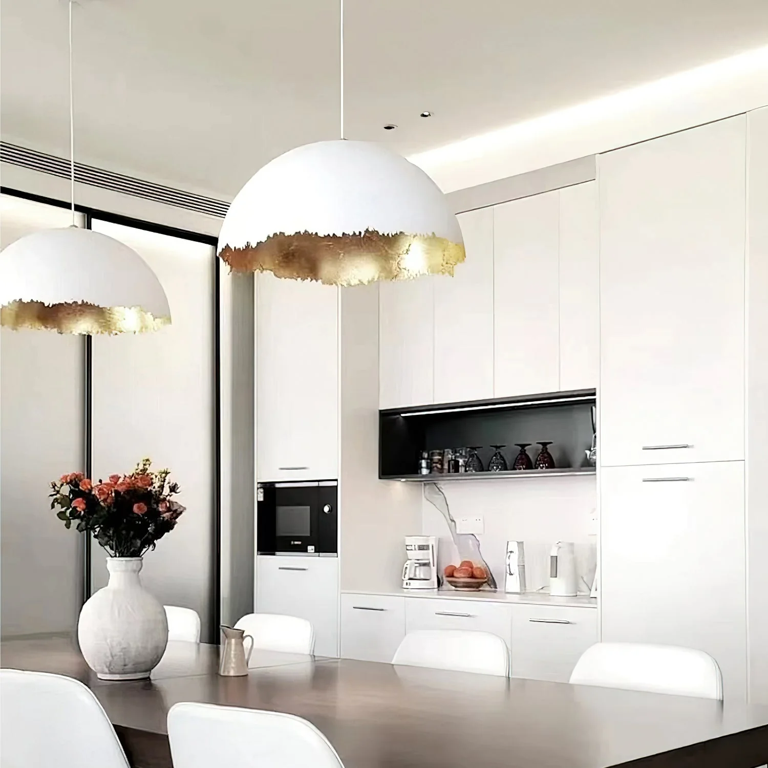 Viliriel Textured Fiberglass Pendant Light - Image 22