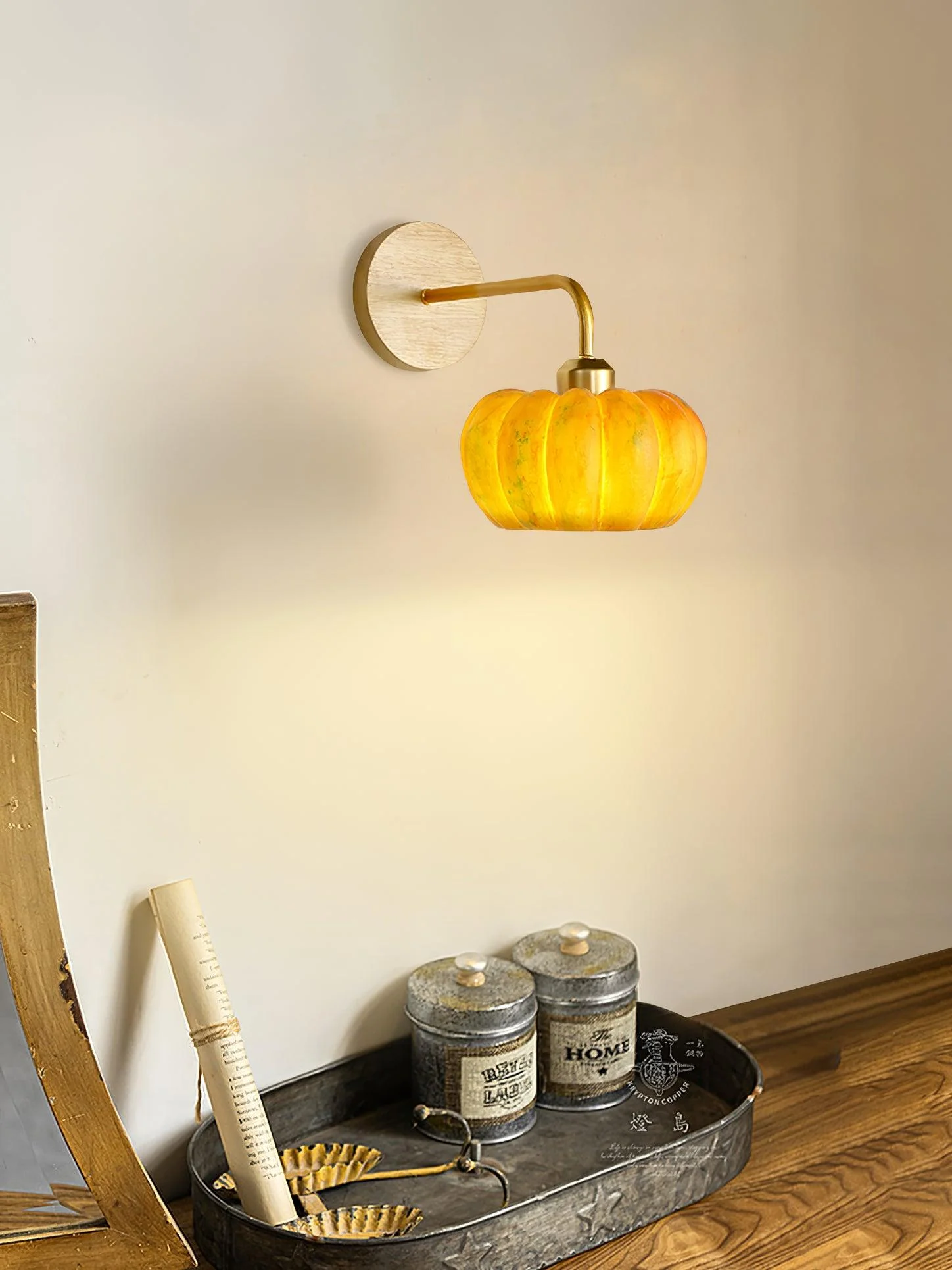 Vilorel Individual Creativity Pumpkin Wall Light - Image 11