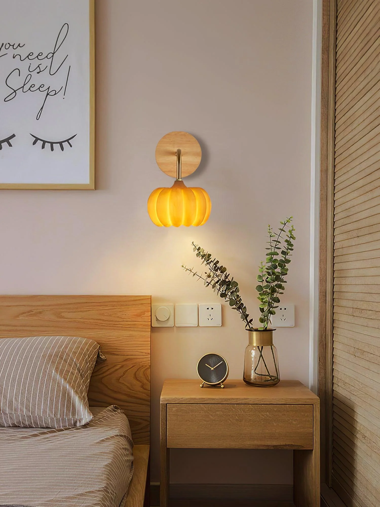 Vilorel Individual Creativity Pumpkin Wall Light - Image 19