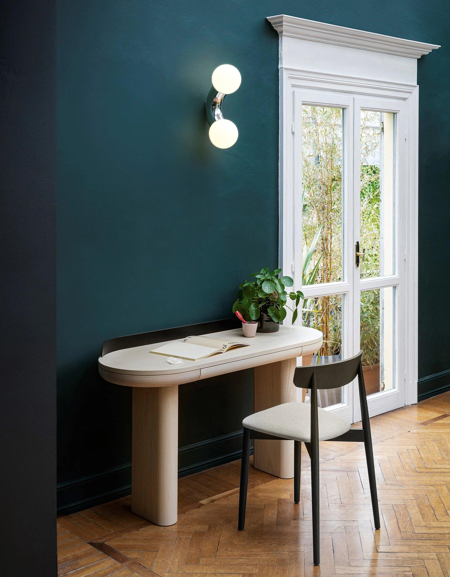 Ithaara Premium Nordic Art Glass Wall Lamp - Image 2