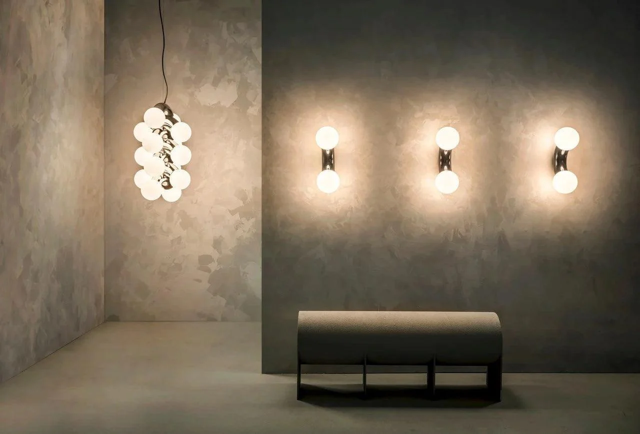 Ithaara Premium Nordic Art Glass Wall Lamp - Image 5
