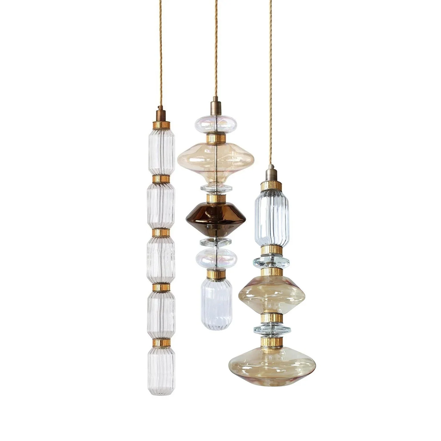 Vionisis Glass Light Luxury Pendant Lamp - Image 73