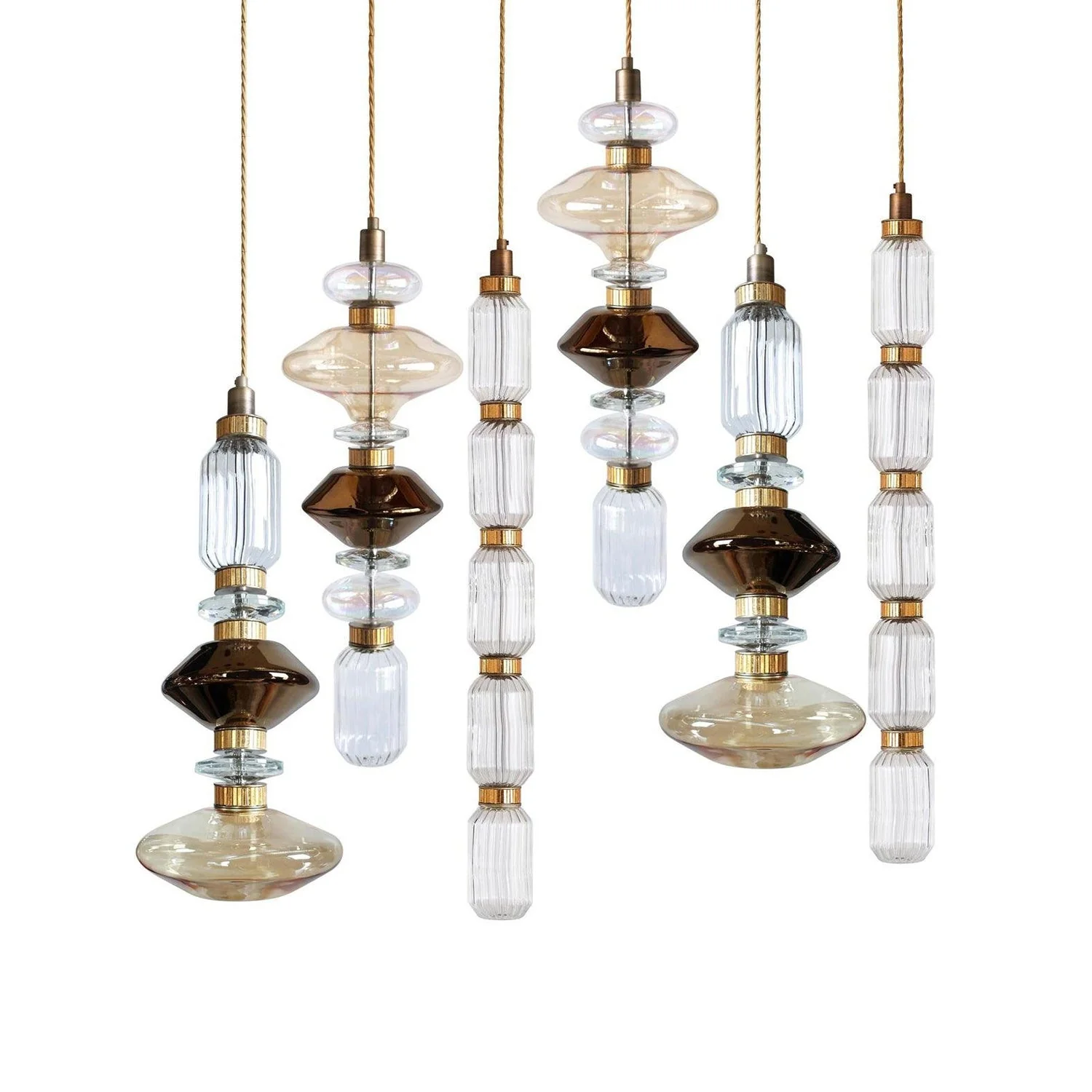 Vionisis Glass Light Luxury Pendant Lamp - Image 86