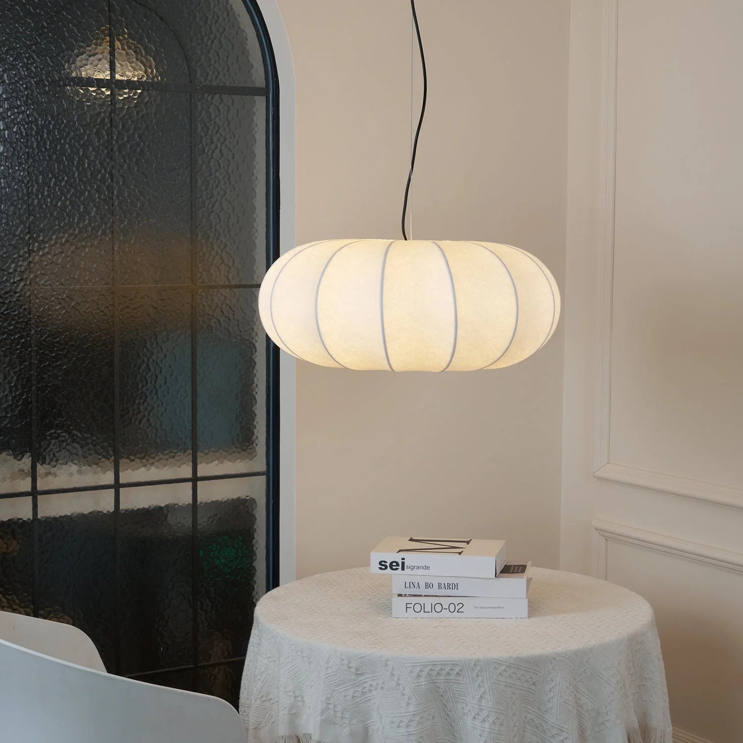 Vioren Silk Traditional Pendant Lamp - Image 11