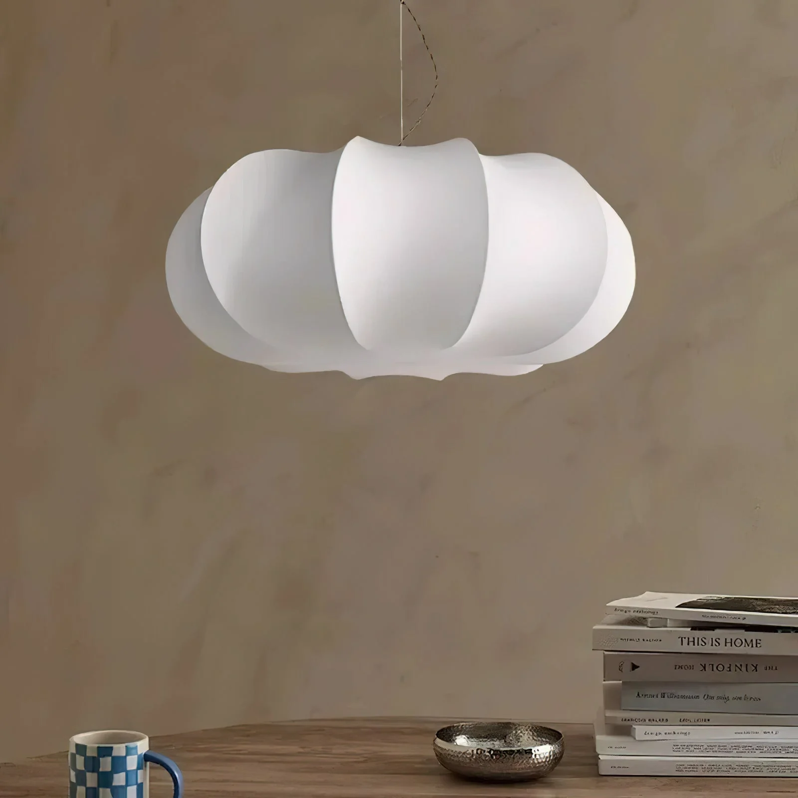 Vioren Silk Traditional Pendant Lamp - Image 13