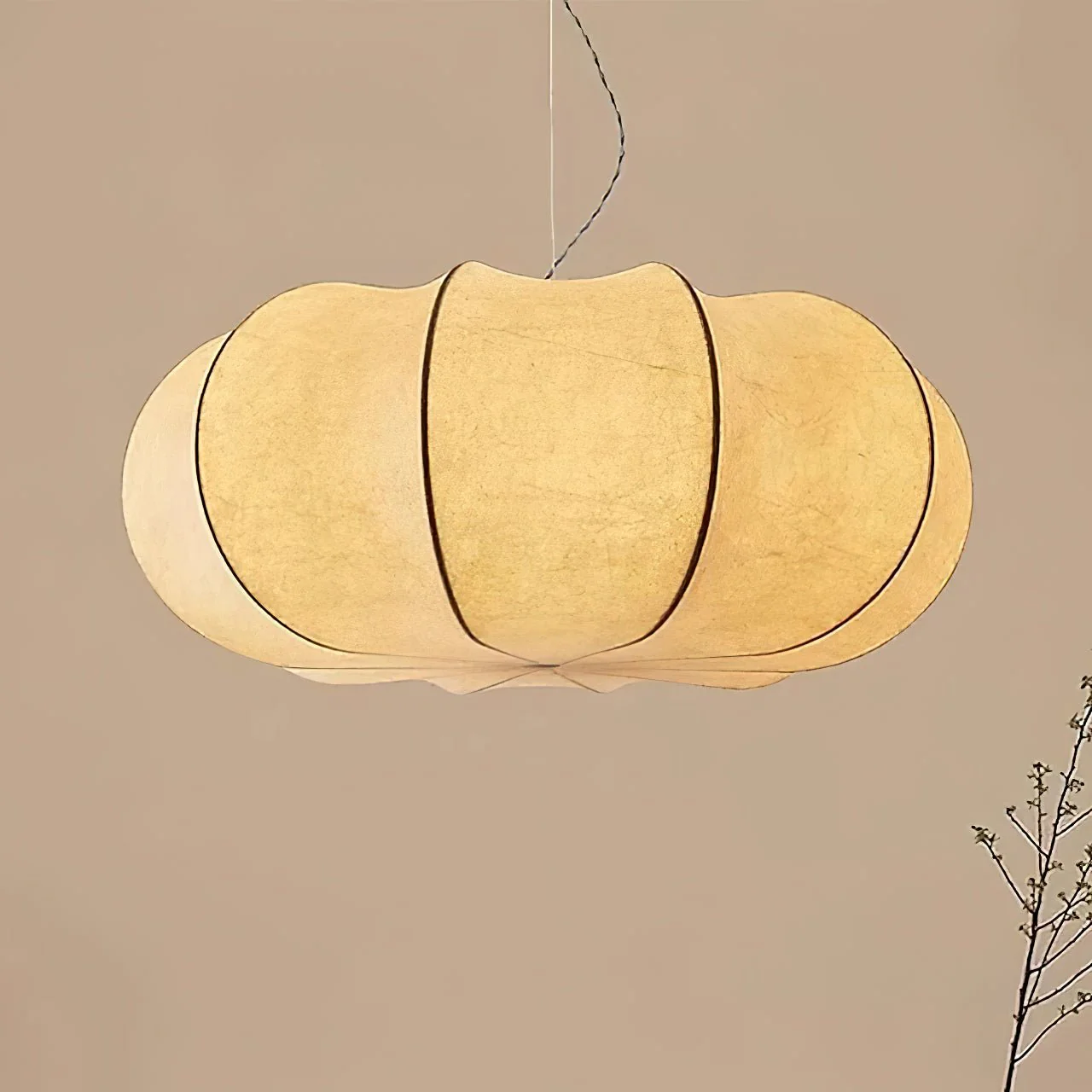 Vioren Silk Traditional Pendant Lamp - Image 20