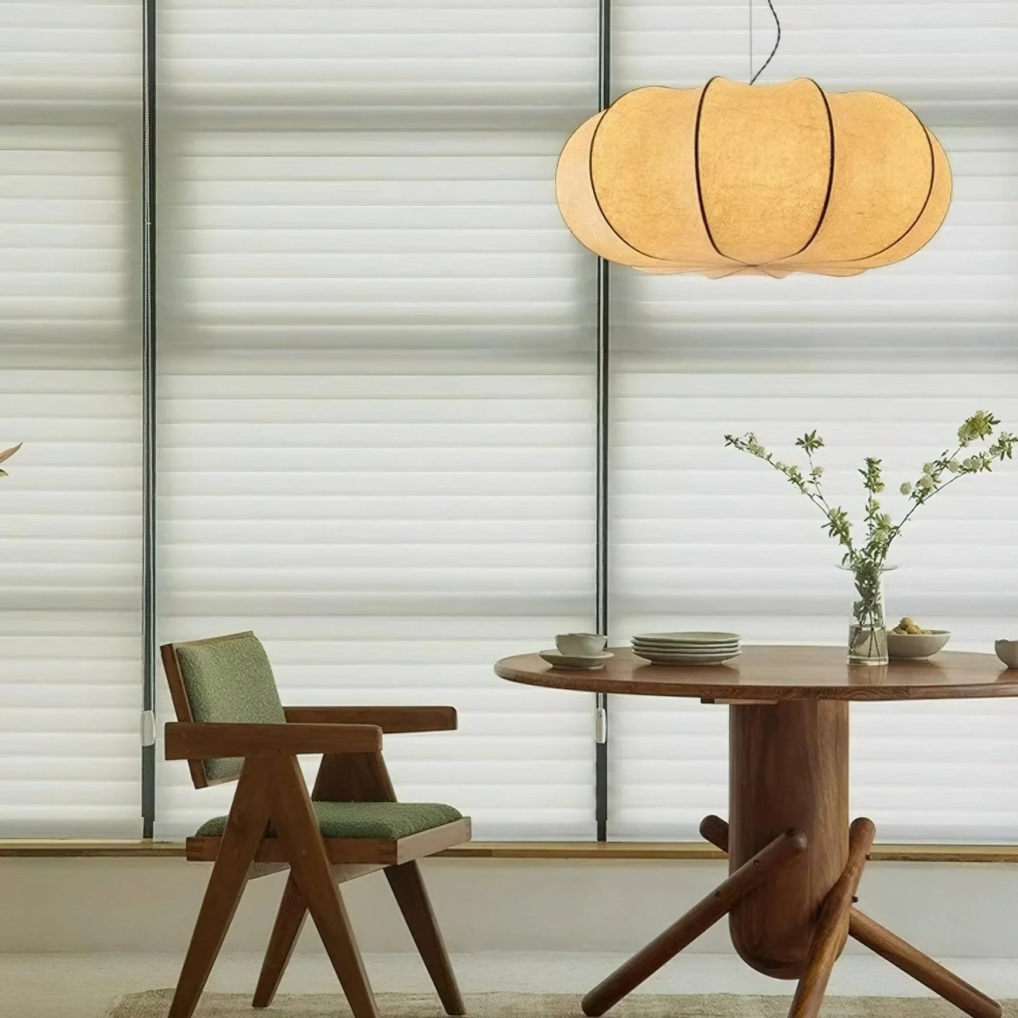 Vioren Silk Traditional Pendant Lamp - Image 5