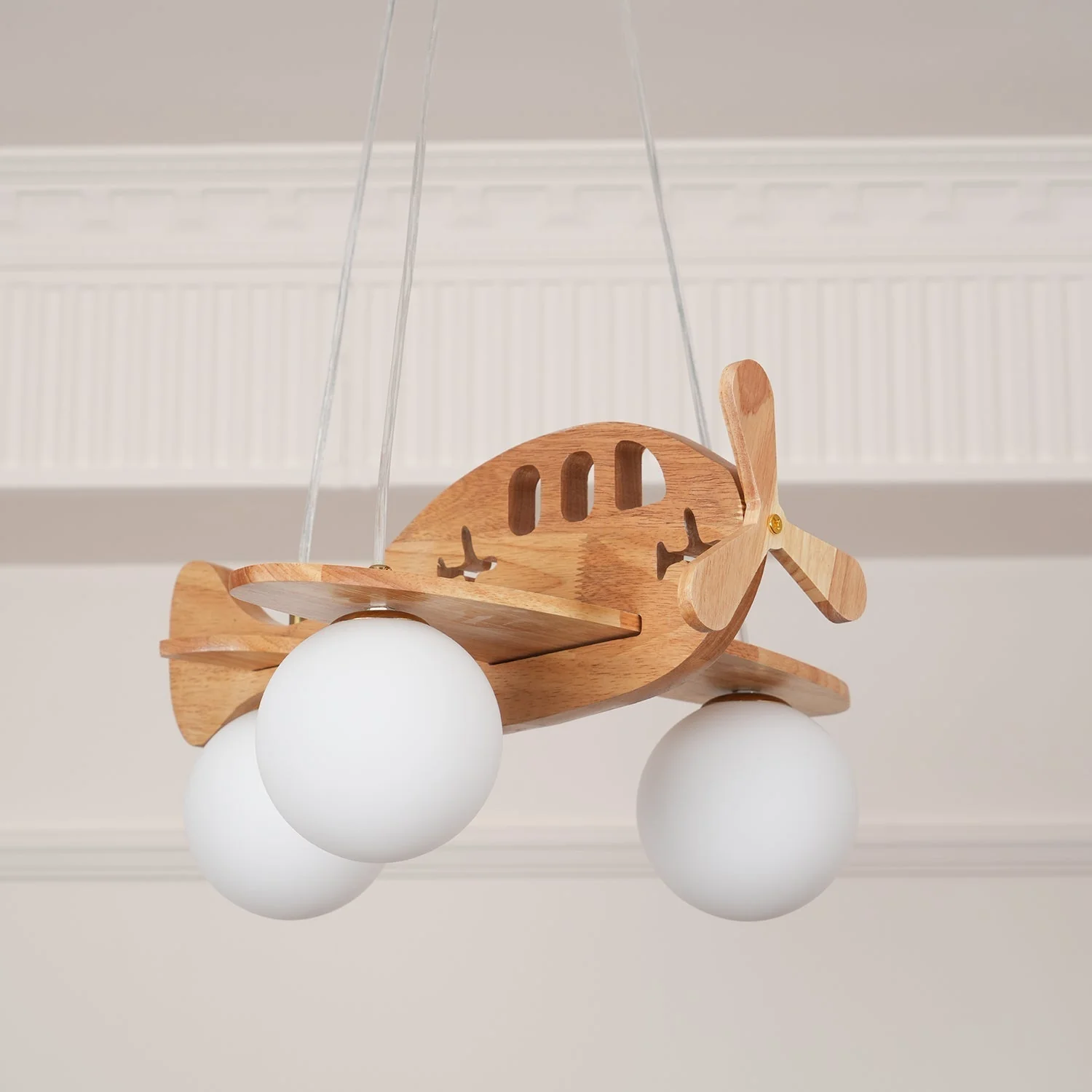 Virelith Wood Artistic Pendant Lamp - Image 14