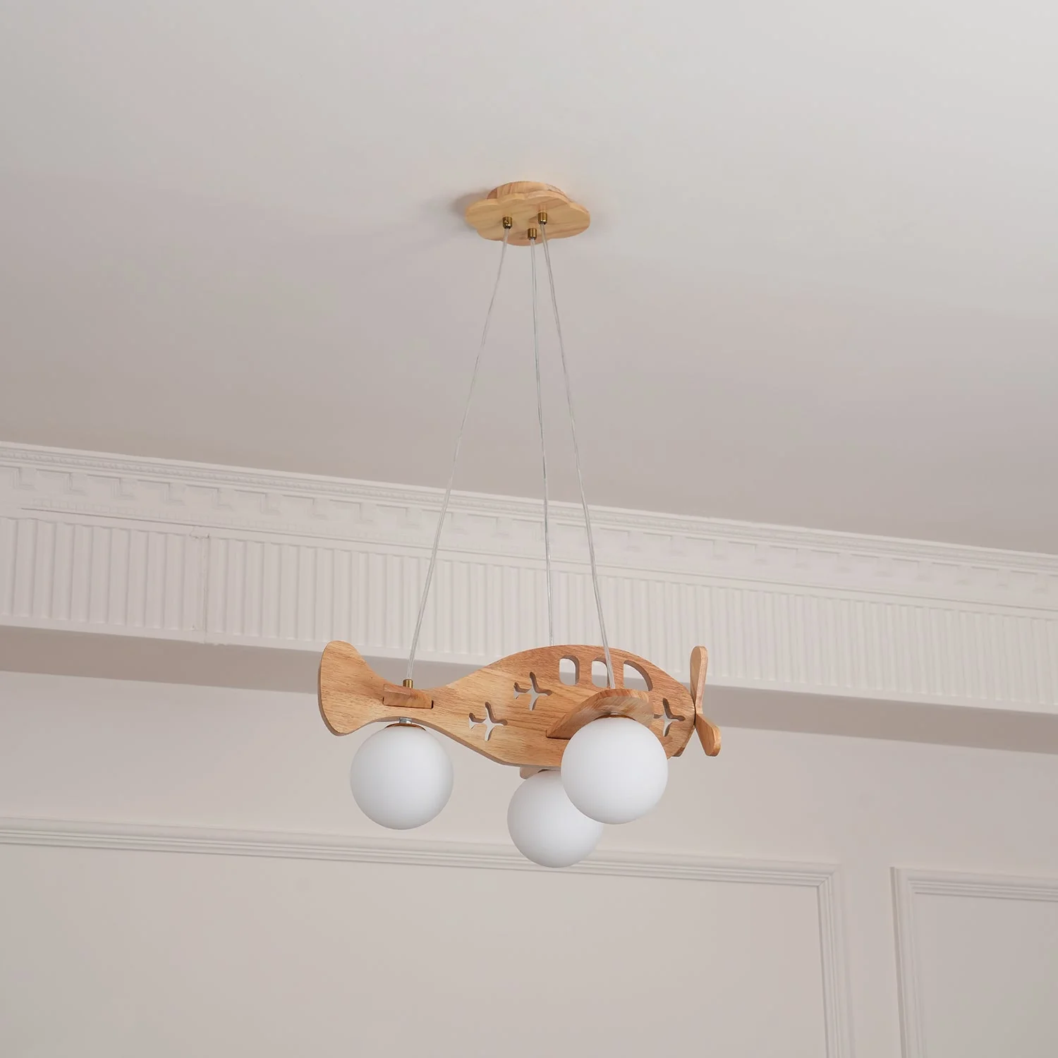 Virelith Wood Artistic Pendant Lamp - Image 15