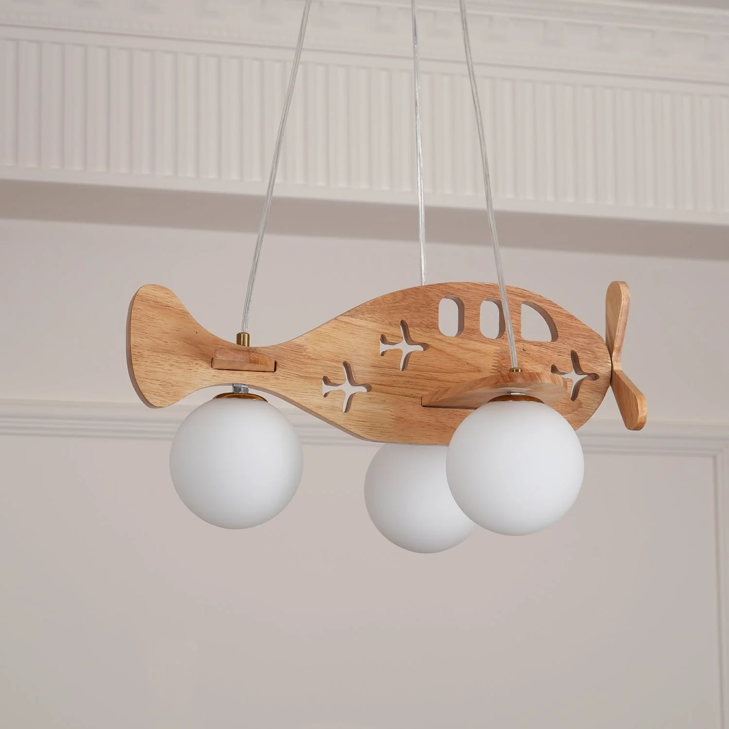 Virelith Wood Artistic Pendant Lamp - Image 18
