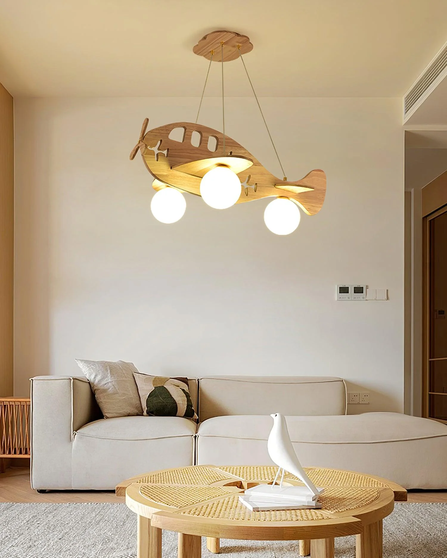 Virelith Wood Artistic Pendant Lamp - Image 28