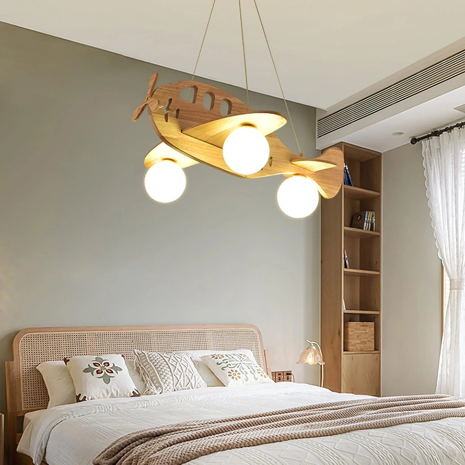 Virelith Wood Artistic Pendant Lamp - Image 30