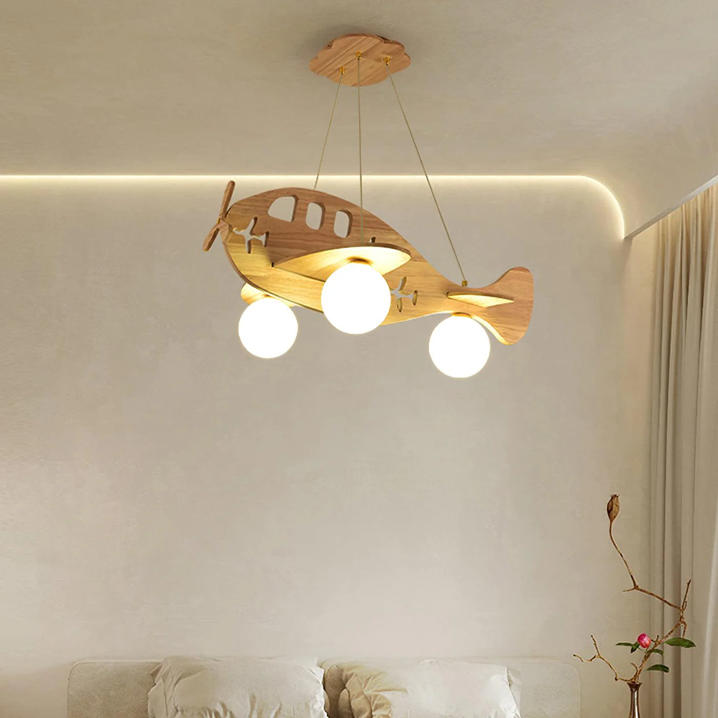 Virelith Wood Artistic Pendant Lamp - Image 31
