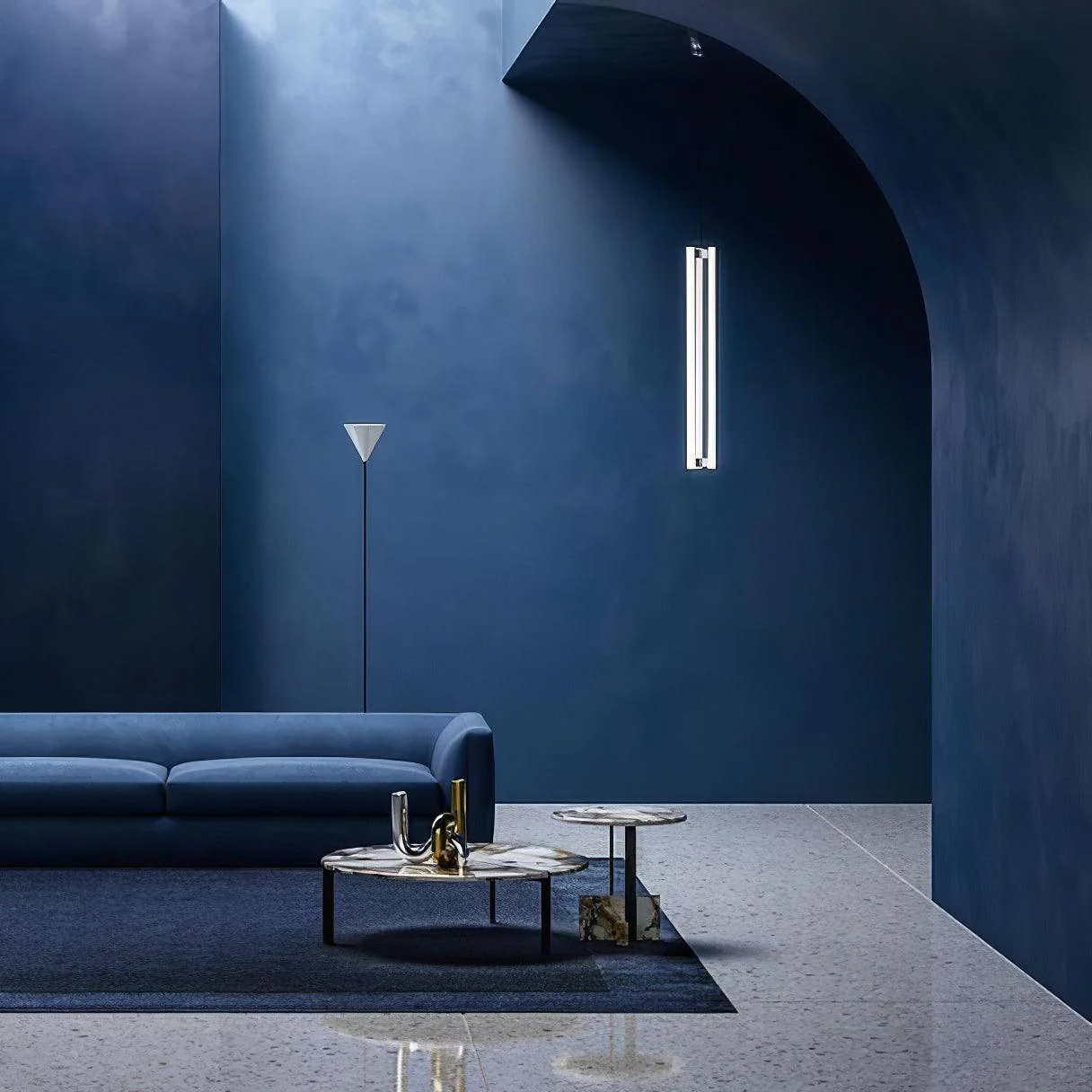 Virella Minimalist Cylindrical Pendant Light - Image 10