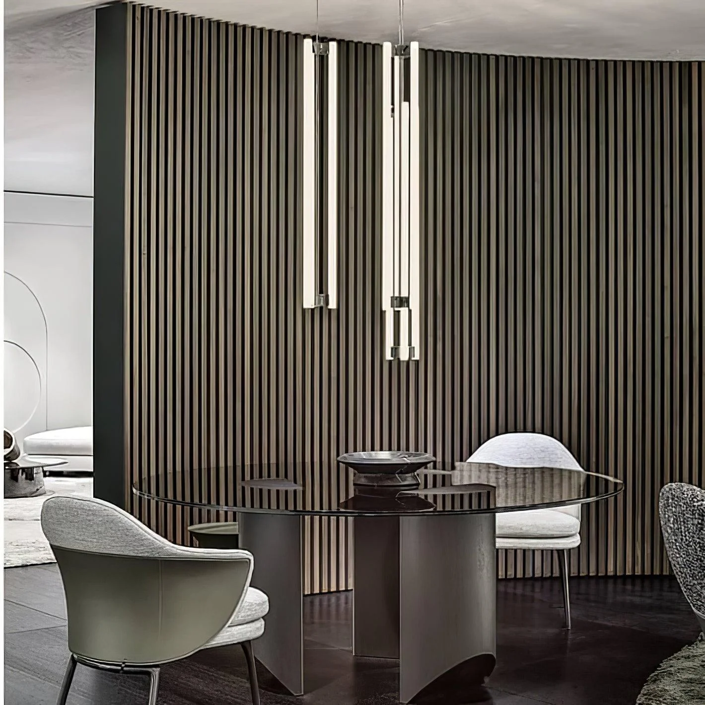 Virella Minimalist Cylindrical Pendant Light - Image 16