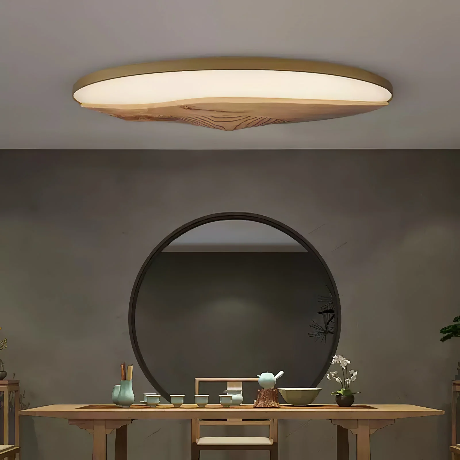 Vishaarae Scandi Wooden Ceiling Light - Image 14