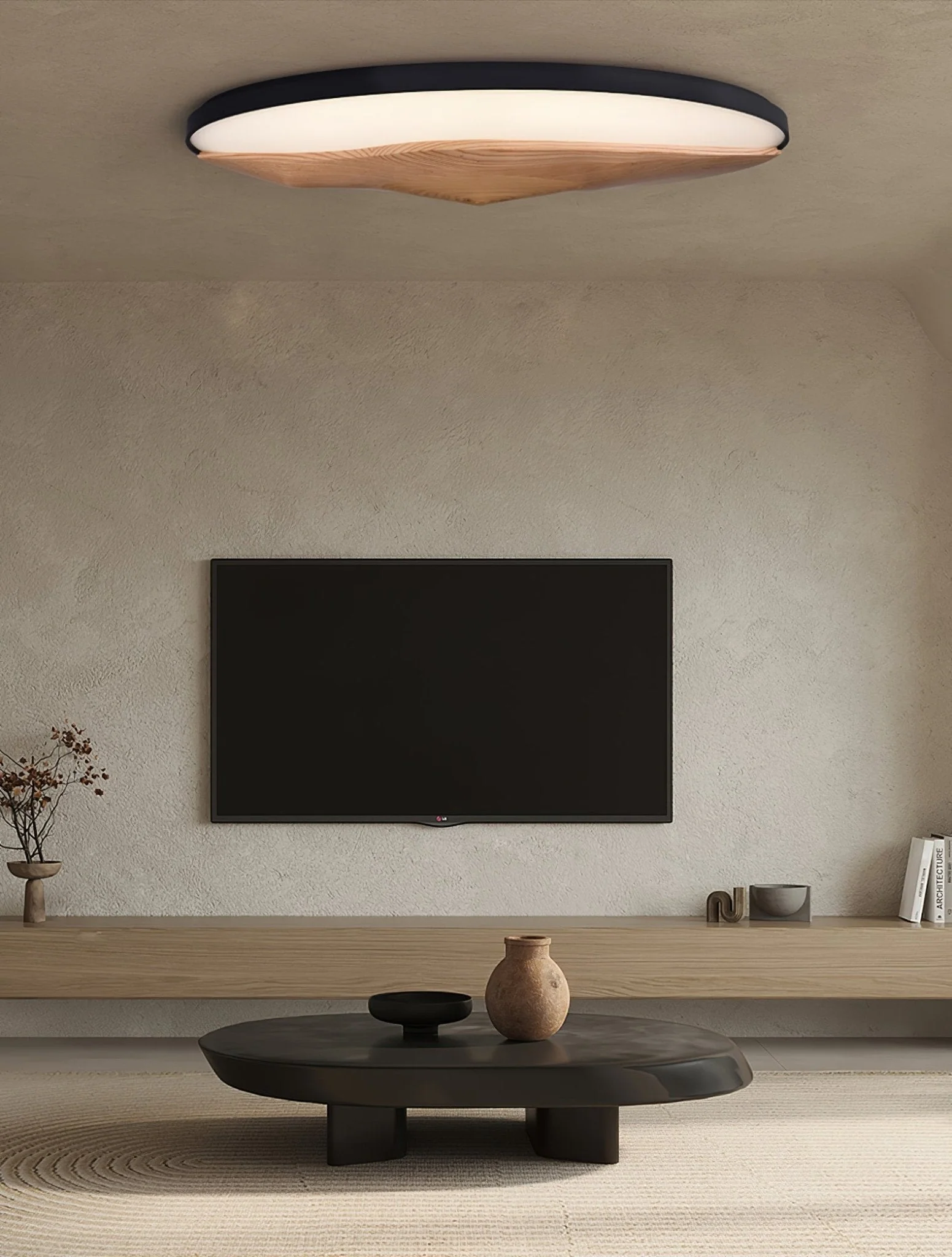 Vishaarae Scandi Wooden Ceiling Light - Image 16