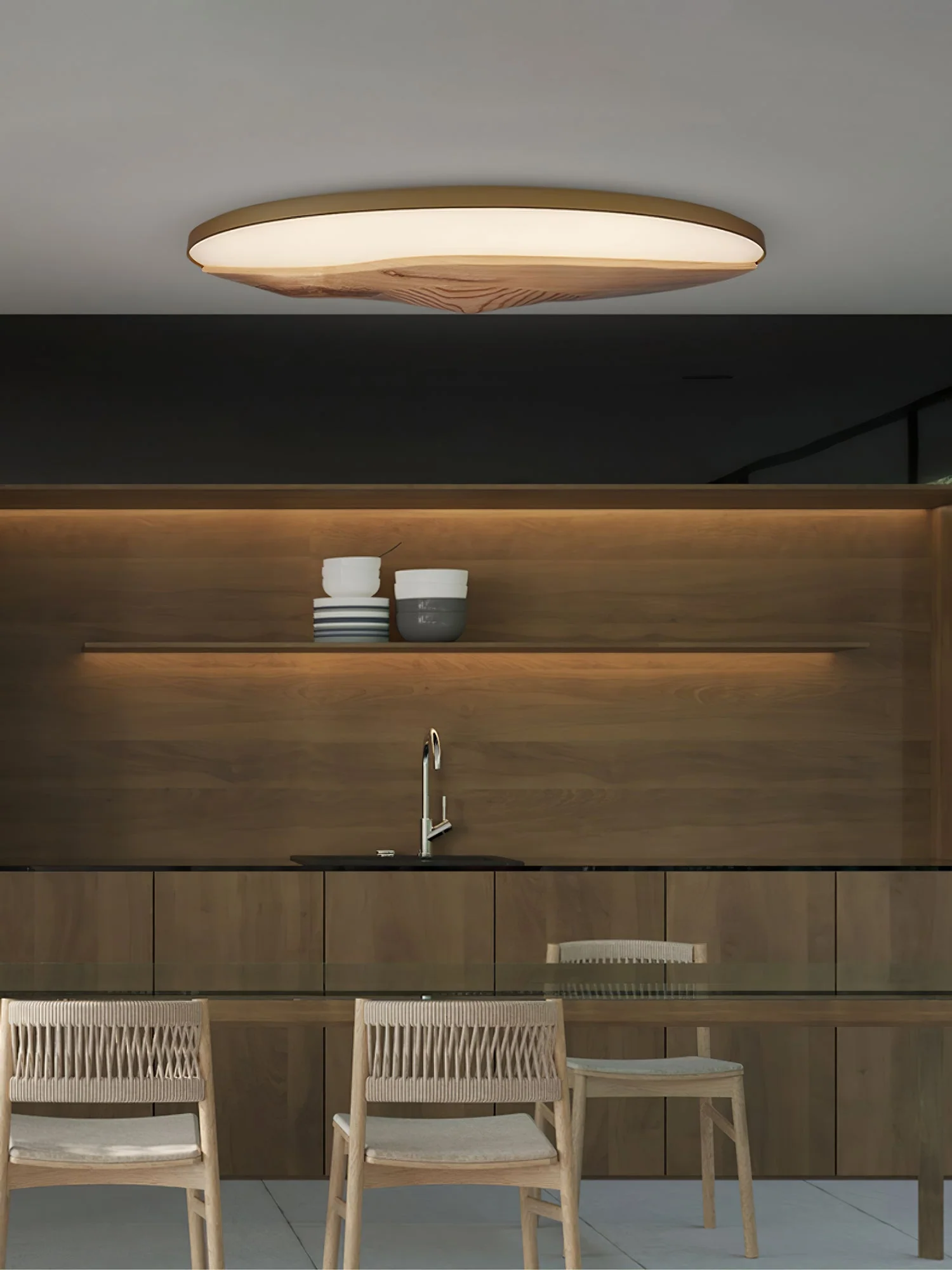 Vishaarae Scandi Wooden Ceiling Light - Image 26
