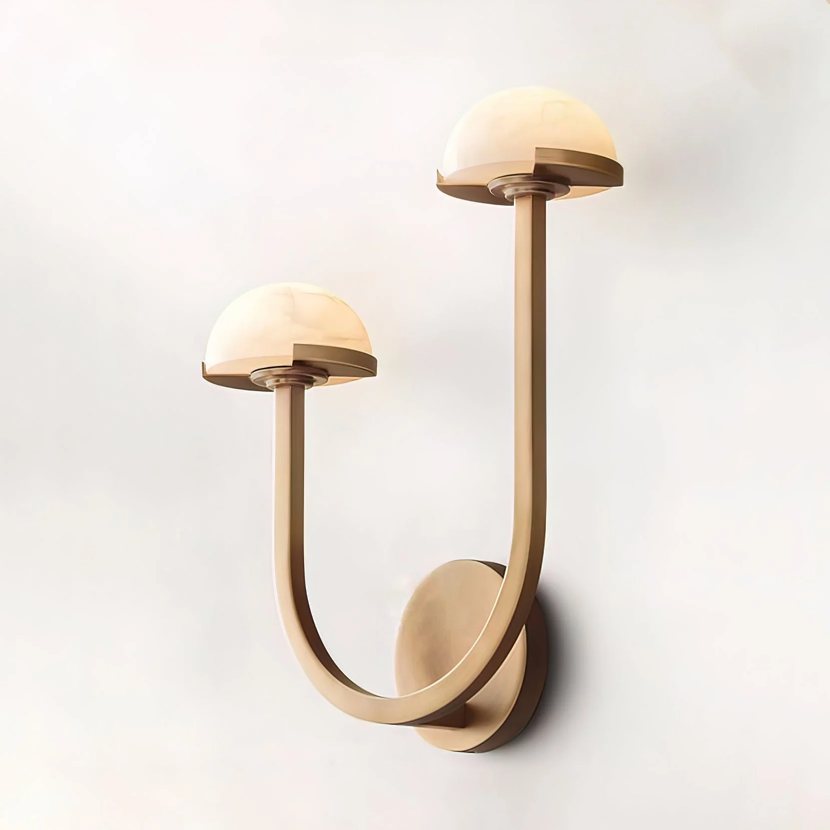 Vitalira Double Alabaster Wall Light - Image 9