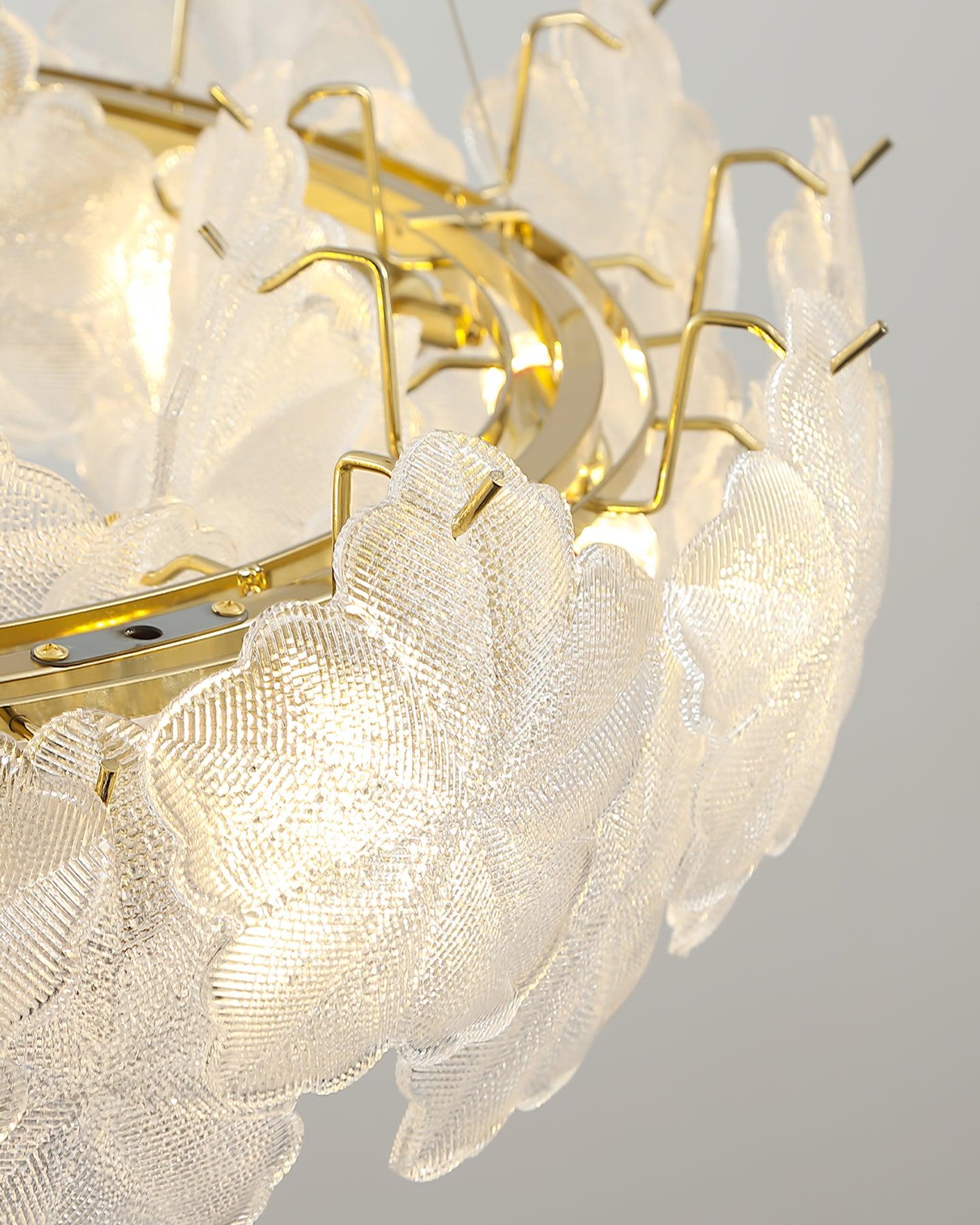 Vitheir Floral Glass Chandelier - Image 3