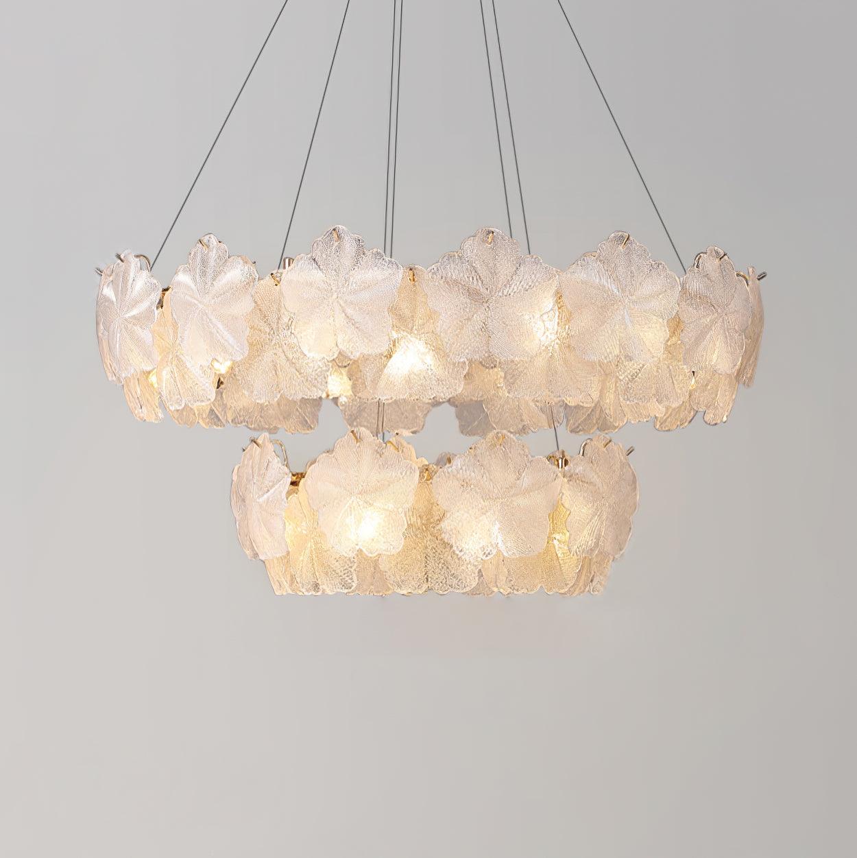 Vitheir Floral Glass Chandelier - Image 7