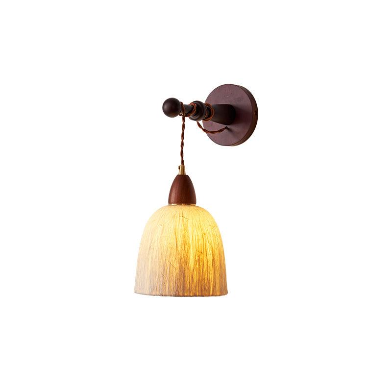 Vitheos Elegance Natural Walnut Wood Wall Lamp - Image 31