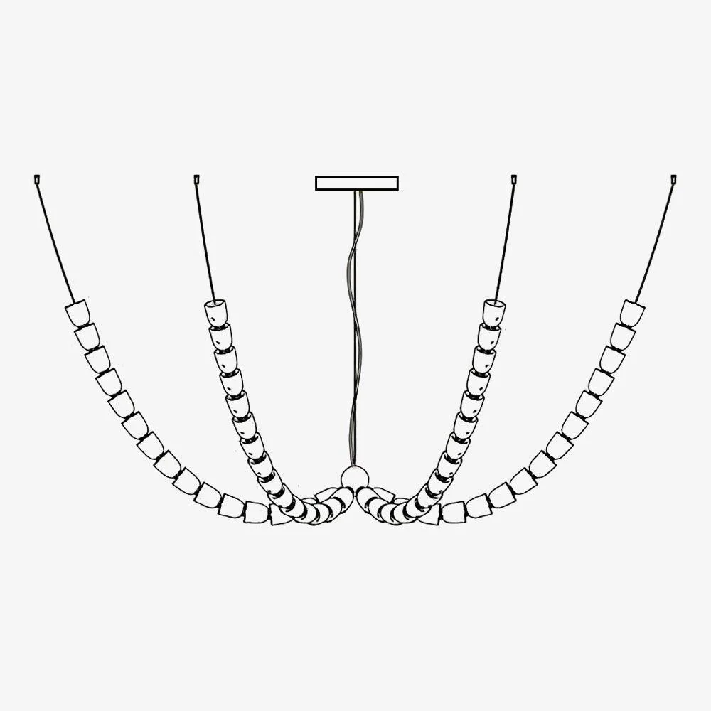Vivaryra Modern LED Chandelier