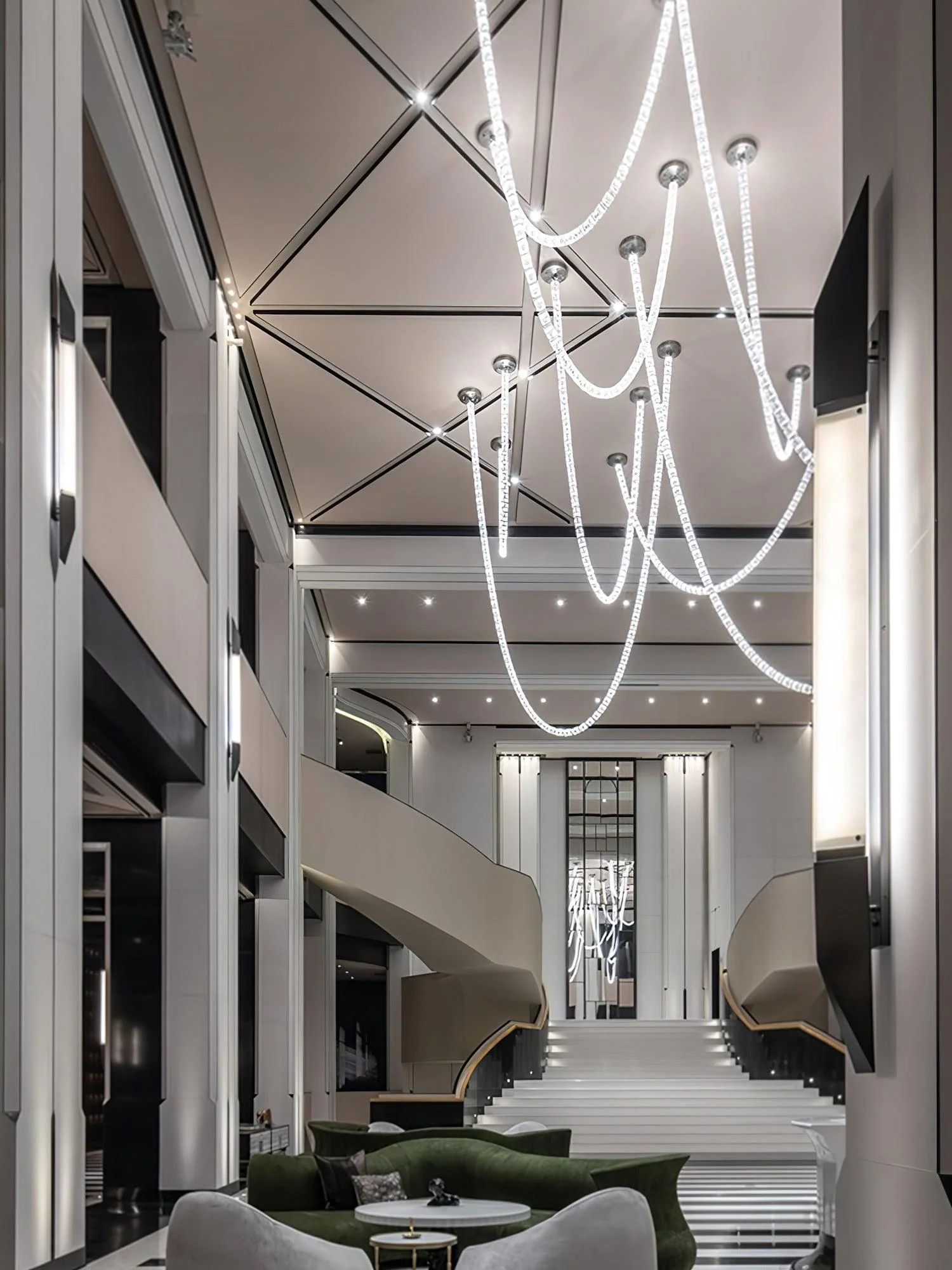 Vivaryra Modern LED Chandelier - Image 17