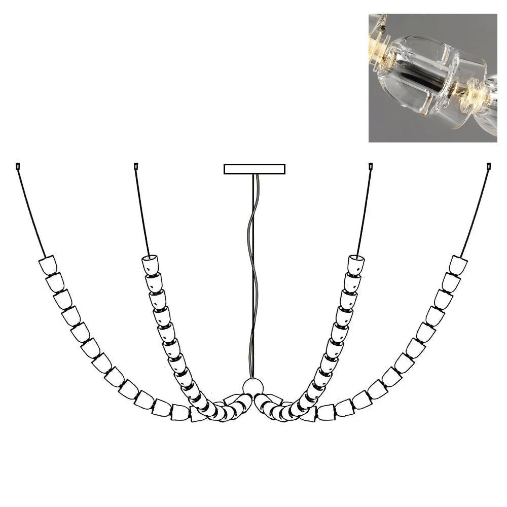 Vivaryra Modern LED Chandelier - Image 21
