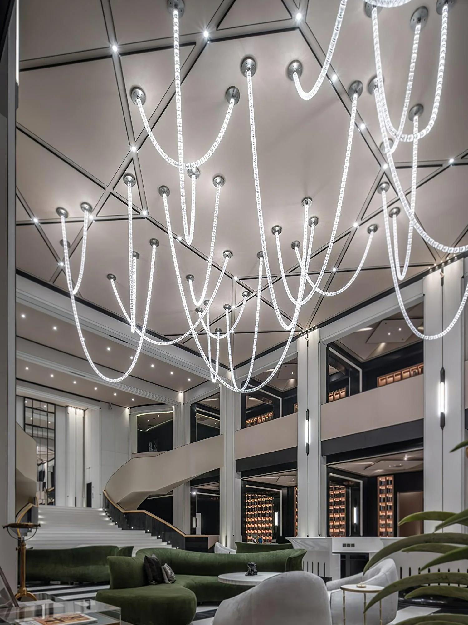 Vivaryra Modern LED Chandelier - Image 4