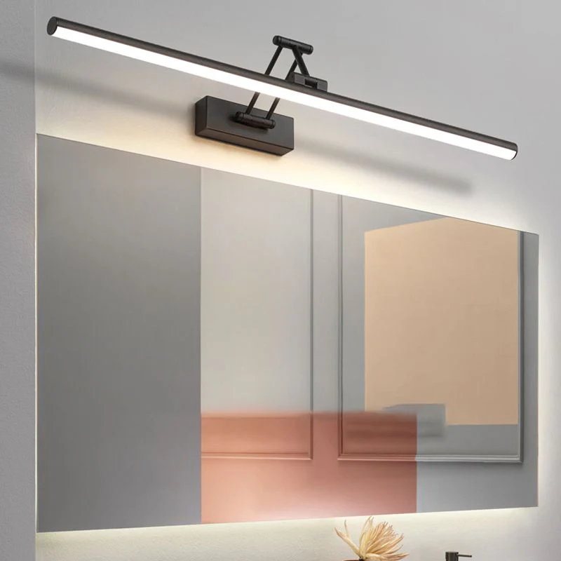 Volo Modern Linear Mirror Front Vanity Metal LED Wall Lamp - Image 9