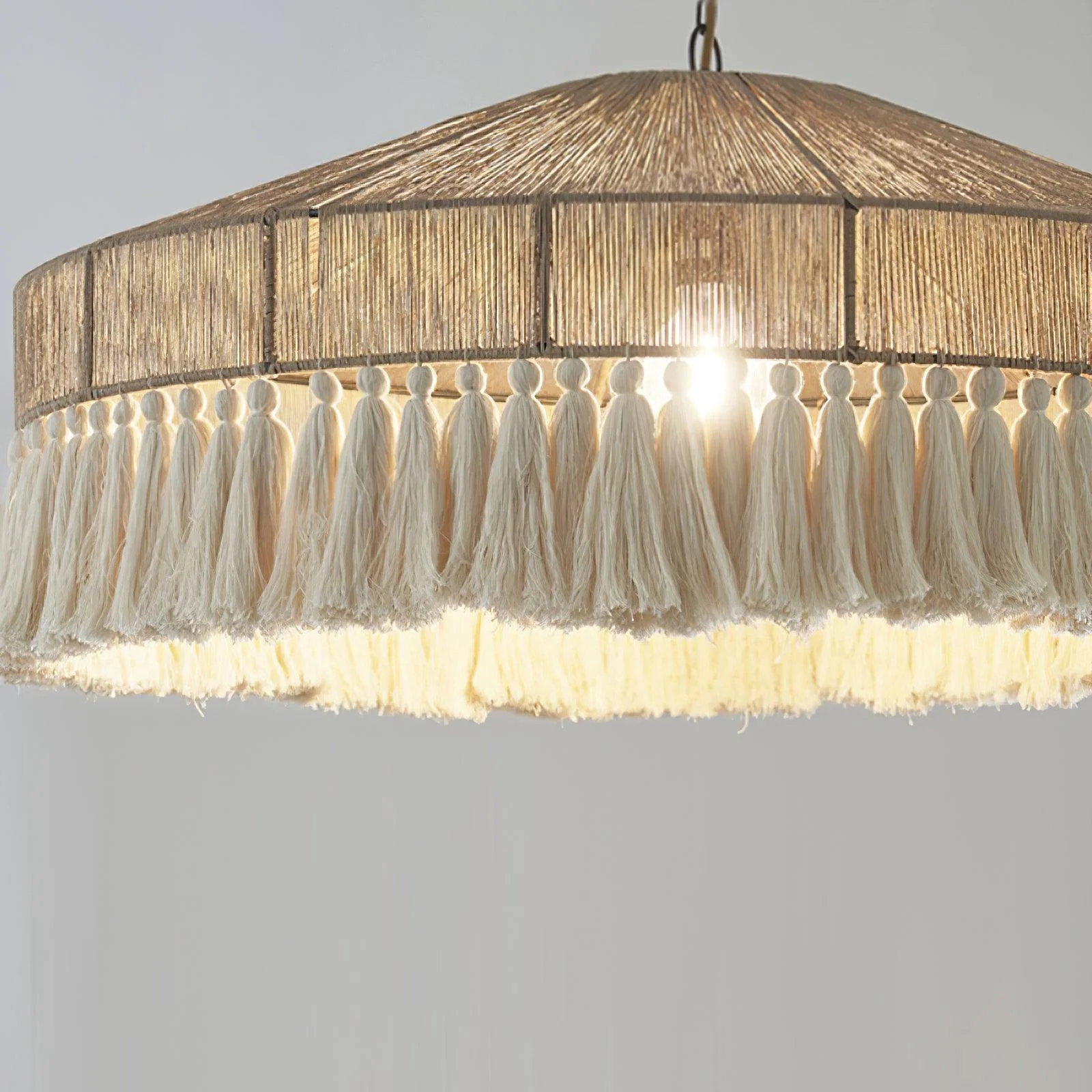 Vorenth Hemp Rope Pendant Light - Image 2