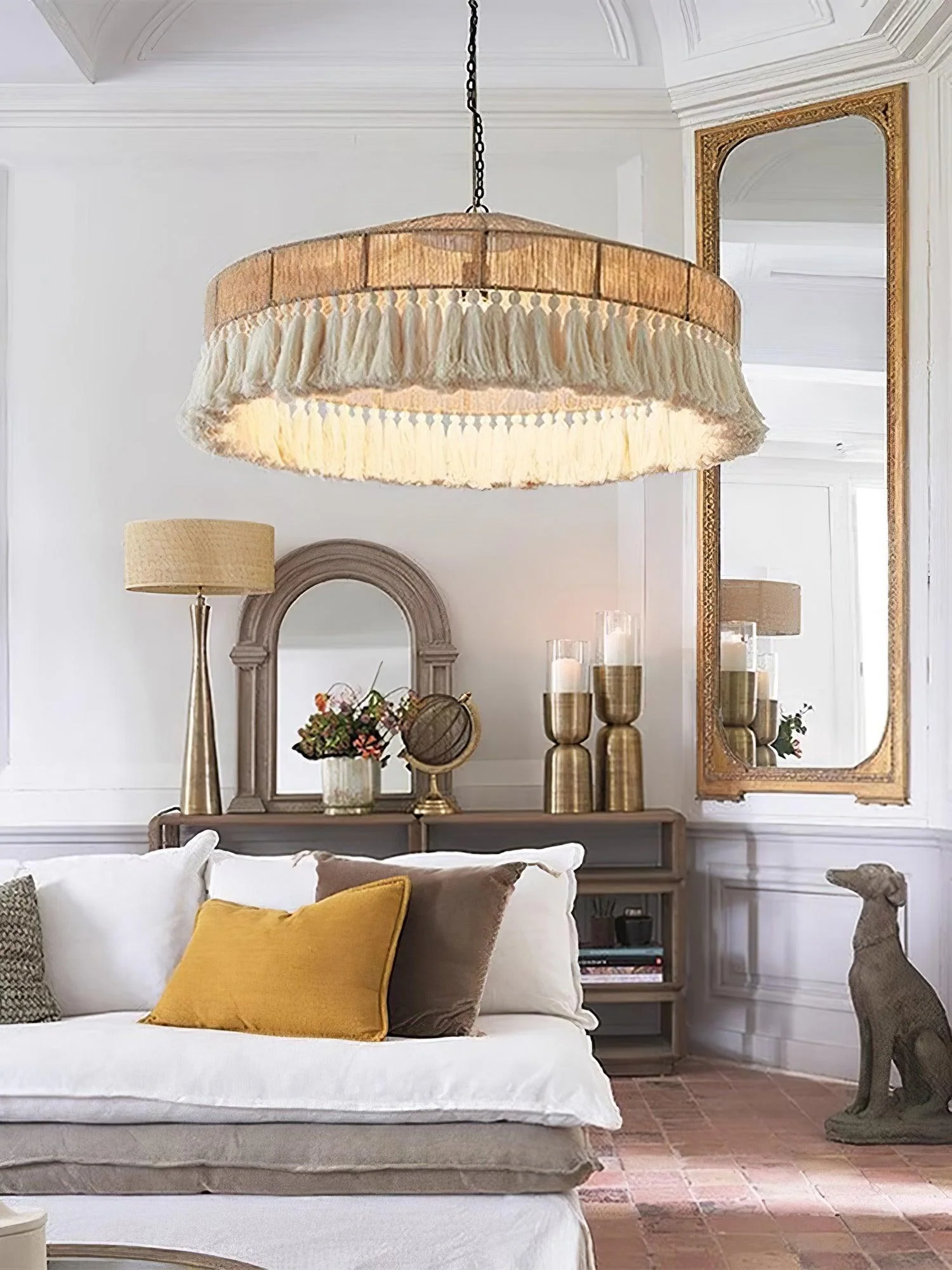 Vorenth Hemp Rope Pendant Light - Image 28
